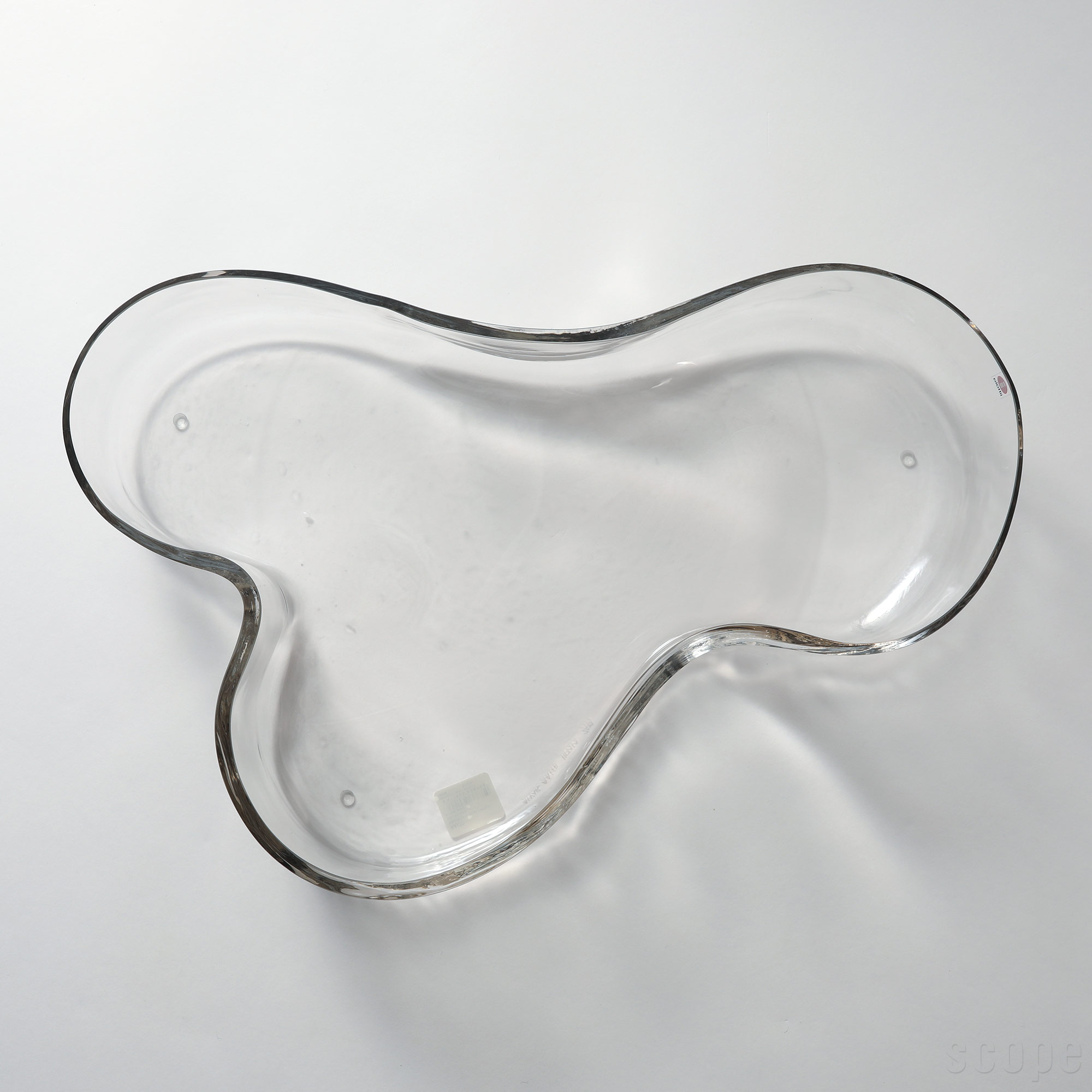 樂天商城 - 【0013】イッタラ / アアルト ボウル 380×80mm スモーキークリア [ Iittala Aalto bowl ]