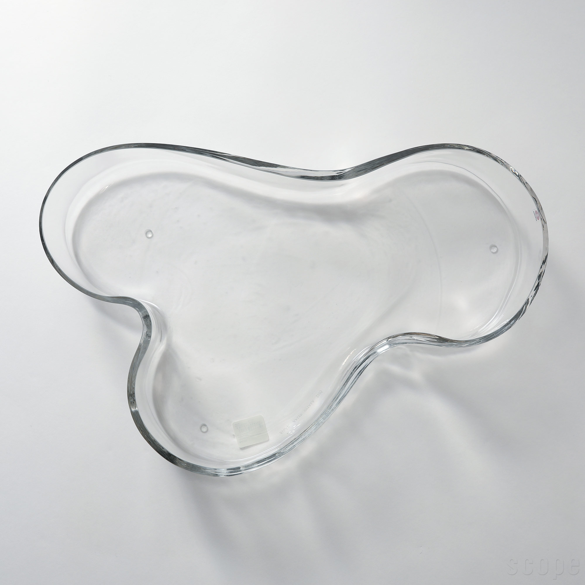 乐天商城 - 【0030】イッタラ / アアルト ボウル 380×80mm スモーキークリア [ Iittala Aalto bowl ]