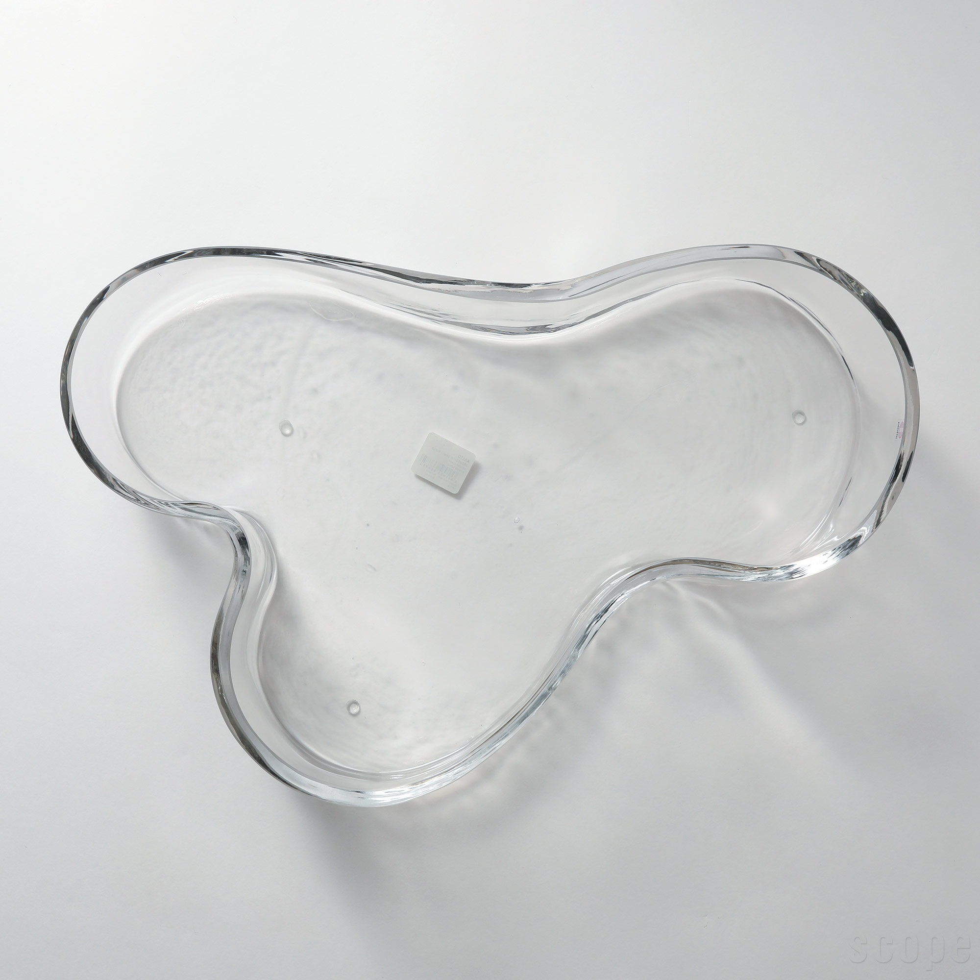 【0040】イッタラ / アアルト ボウル 380×80mm スモーキークリア [iittala / Aalto bowl]