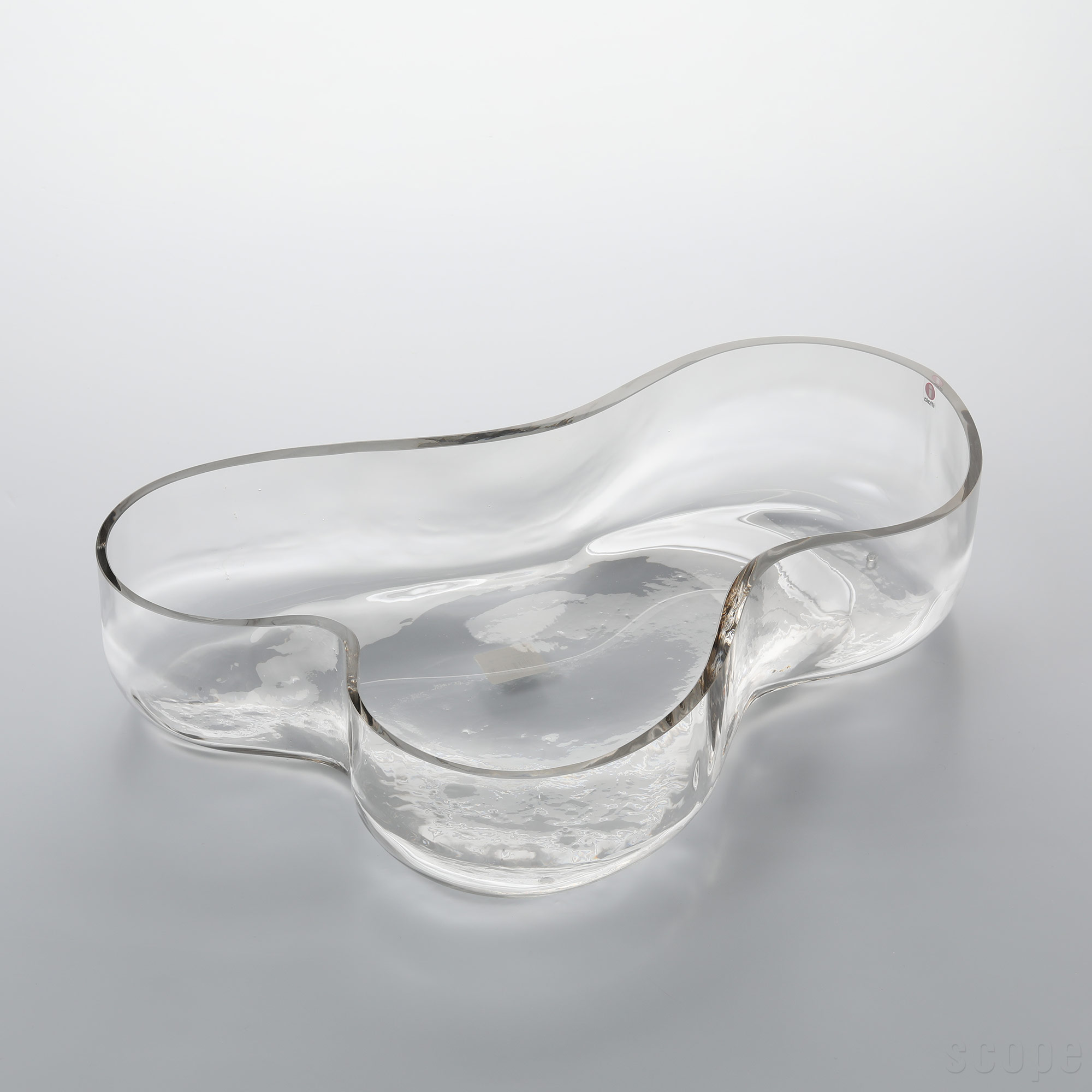 【0026】イッタラ / アアルト ボウル 380×80mm スモーキークリア [ Iittala Aalto bowl ] [2]