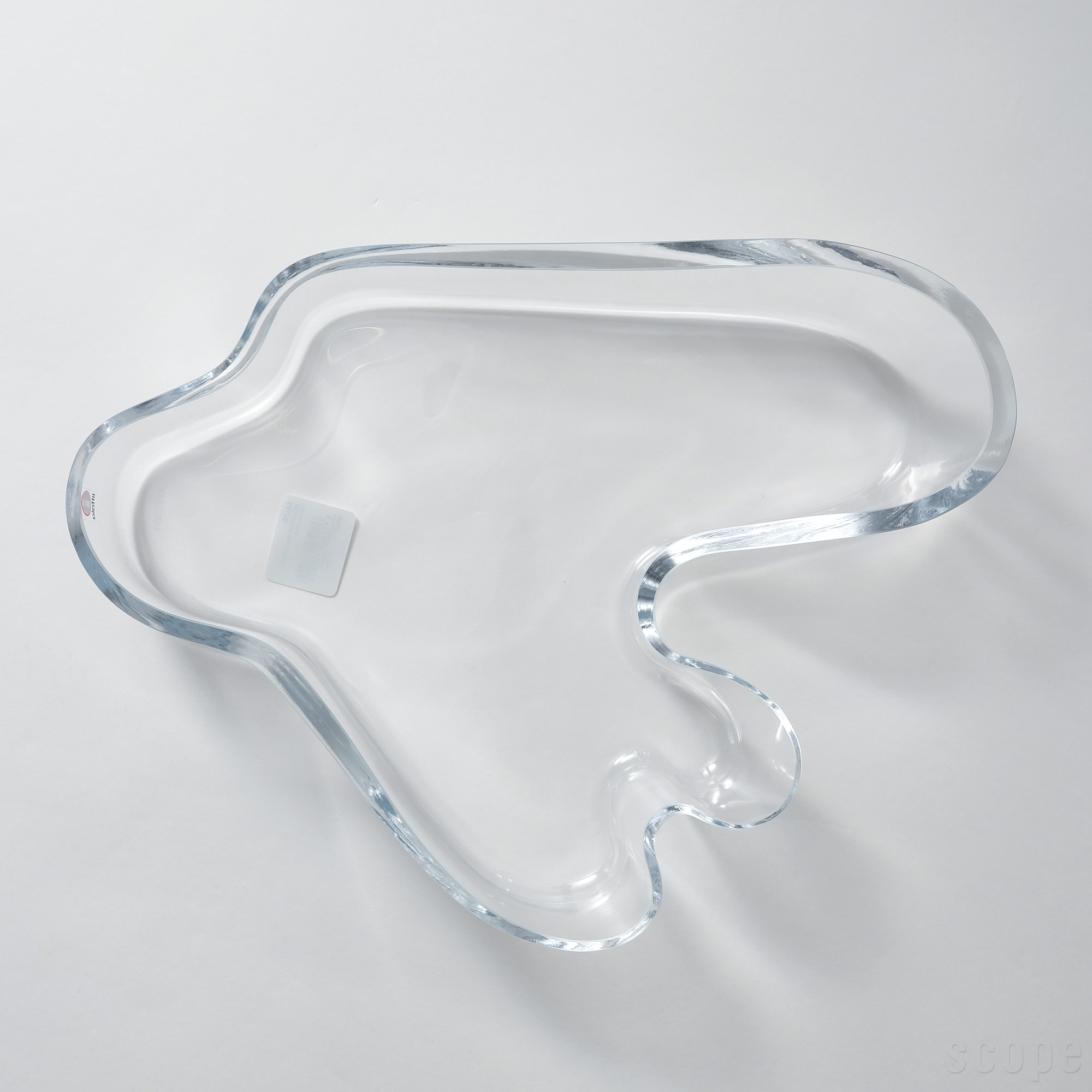 【期間限定価格】【0025】アアルト ボウル 262x50mm クリア[iittala / Alvar Aalto Collection]のサムネイル