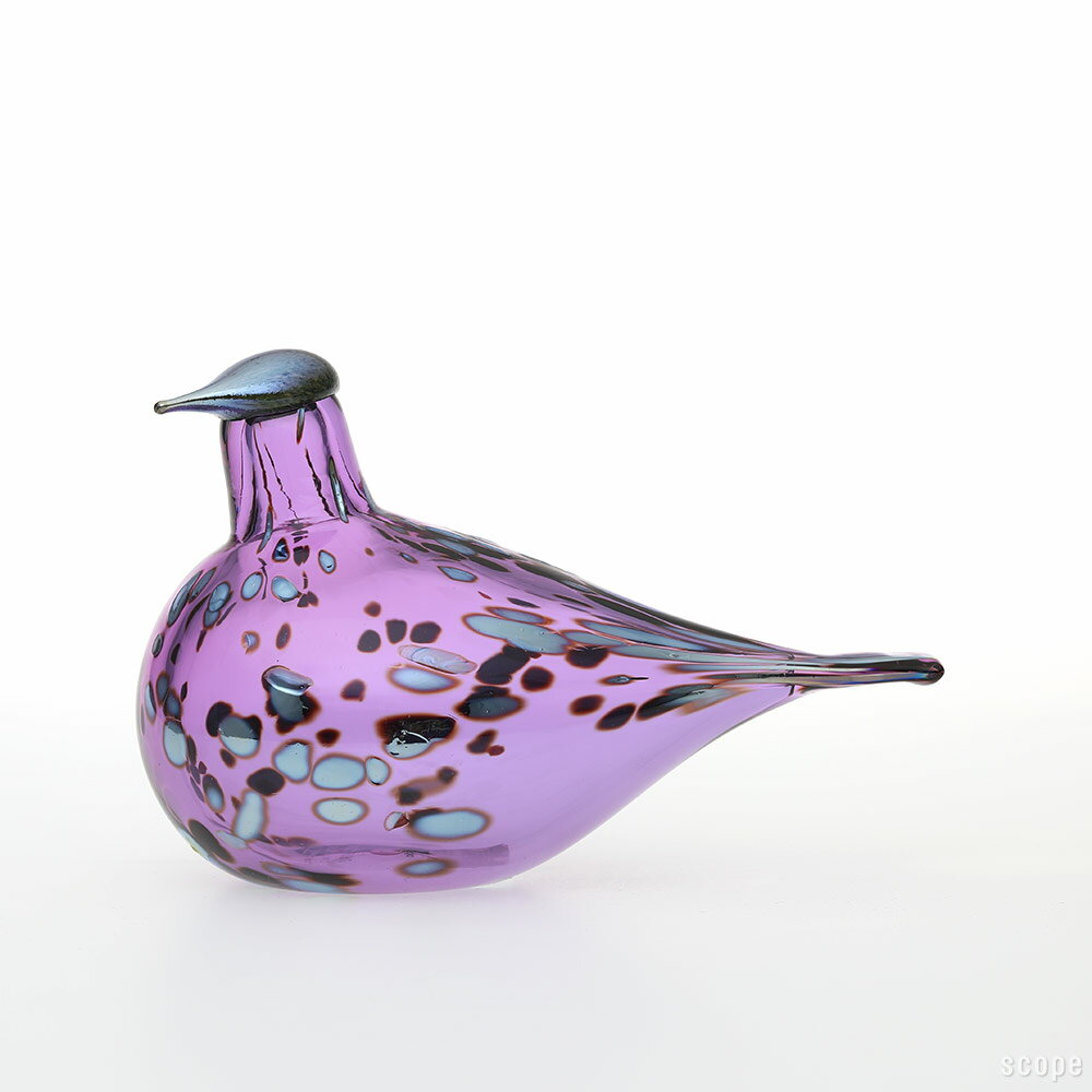 イッタラ バードのオブジェ 【No.392】イッタラ / バード バイ オイバ トイッカ Amethyst bird [iittala / Birds by Oiva Toikka]