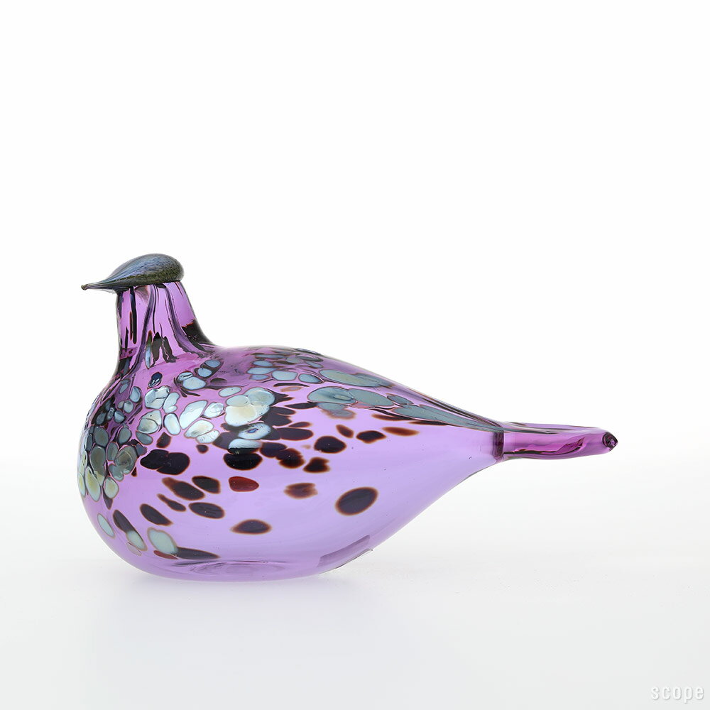 イッタラ バードのオブジェ 【No.413】イッタラ / バード バイ オイバ トイッカ Amethyst bird [iittala / Birds by Oiva Toikka]