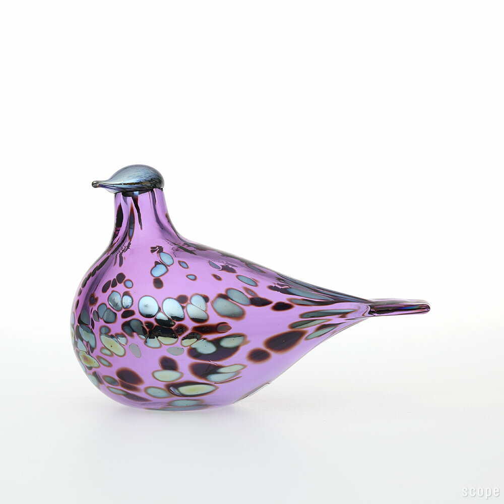 イッタラ バードのオブジェ 【No.416】イッタラ / バード バイ オイバ トイッカ Amethyst bird [iittala / Birds by Oiva Toikka]