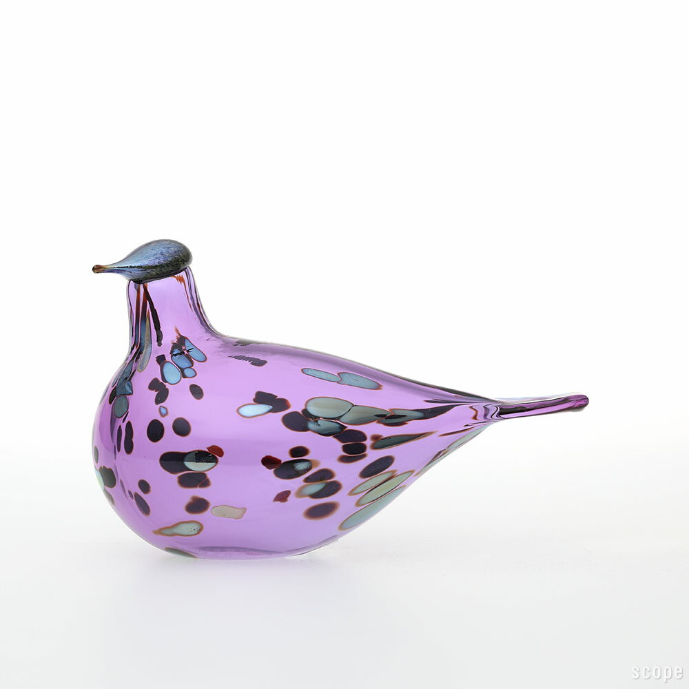 イッタラ バードのオブジェ 【No.432】イッタラ / バード バイ オイバ トイッカ Amethyst bird [iittala / Birds by Oiva Toikka]