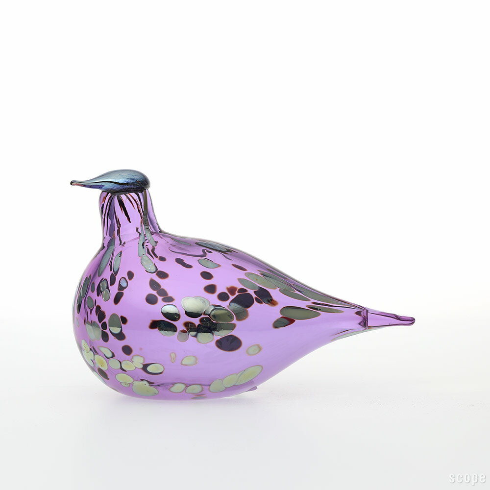 イッタラ バードのオブジェ 【No.488】イッタラ / バード バイ オイバ トイッカ Amethyst bird [iittala / Birds by Oiva Toikka]