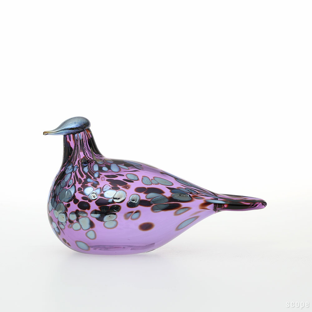 イッタラ バードのオブジェ 【No.498】イッタラ / バード バイ オイバ トイッカ Amethyst bird [iittala / Birds by Oiva Toikka]