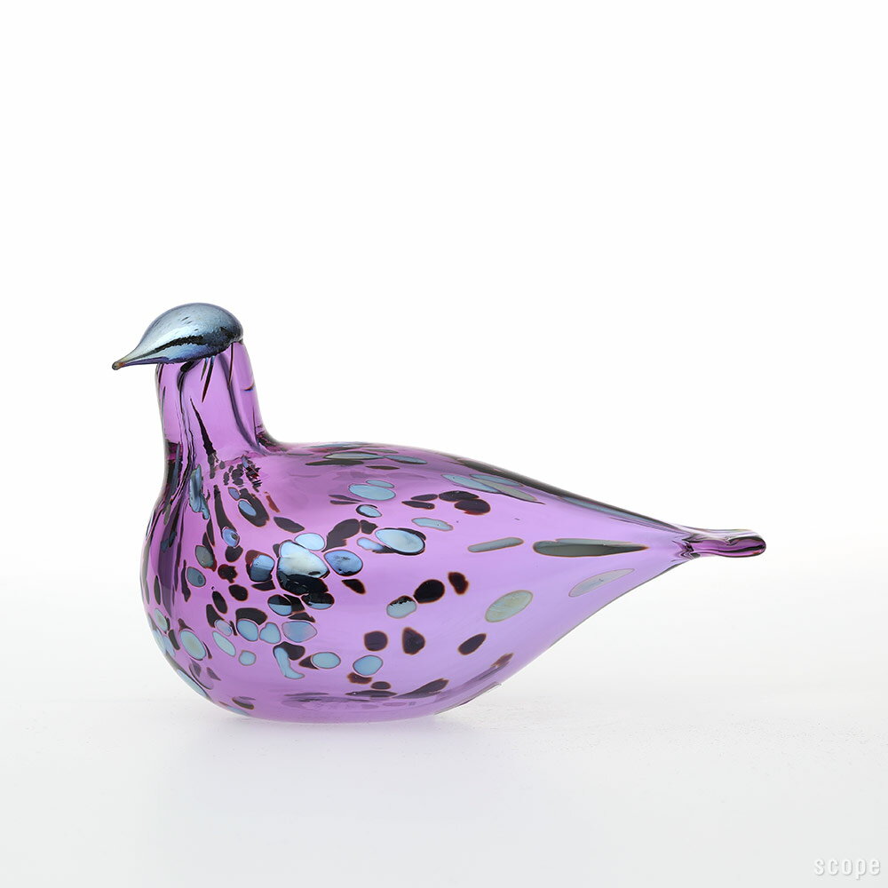 イッタラ バードのオブジェ 【0717】イッタラ / バード バイ オイバ トイッカ Amethyst bird [iittala / Birds by Oiva Toikka]