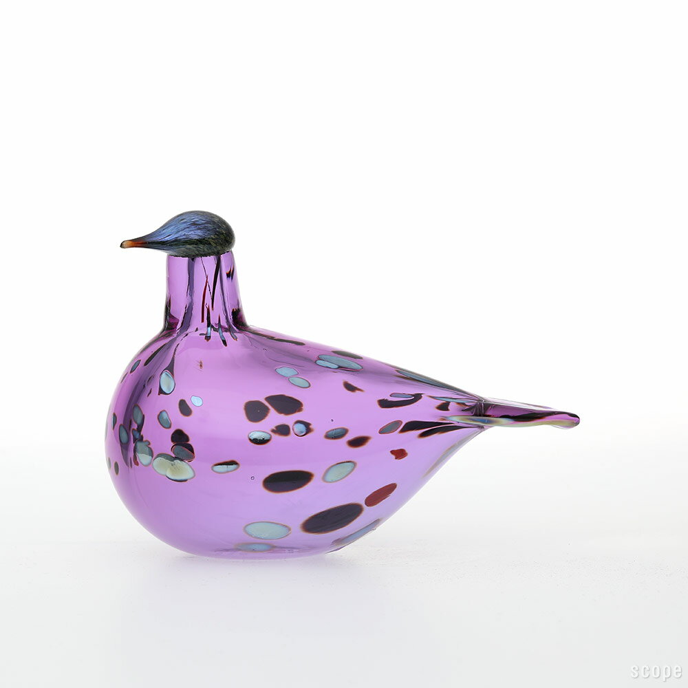 イッタラ バードのオブジェ 【0718】イッタラ / バード バイ オイバ トイッカ Amethyst bird [iittala / Birds by Oiva Toikka]