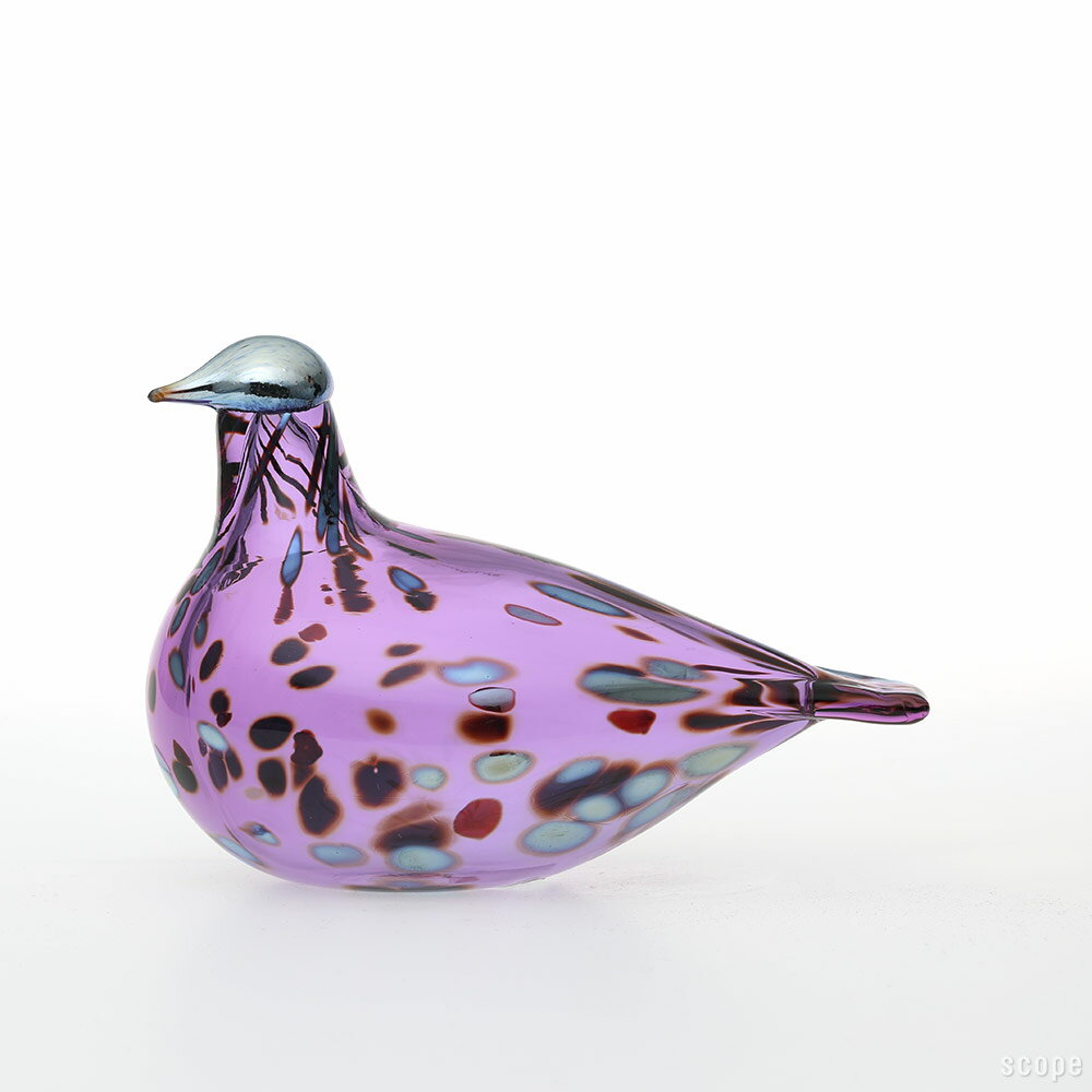 イッタラ バードのオブジェ 【0730】イッタラ / バード バイ オイバ トイッカ Amethyst bird [iittala / Birds by Oiva Toikka]