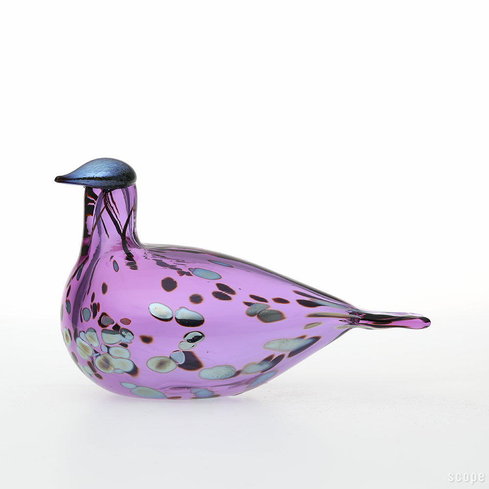 イッタラ バードのオブジェ 【0731】イッタラ / バード バイ オイバ トイッカ Amethyst bird [iittala / Birds by Oiva Toikka]