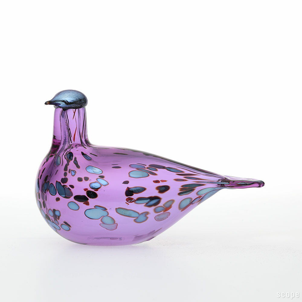 イッタラ バードのオブジェ 【0740】イッタラ / バード バイ オイバ トイッカ Amethyst bird [iittala / Birds by Oiva Toikka]