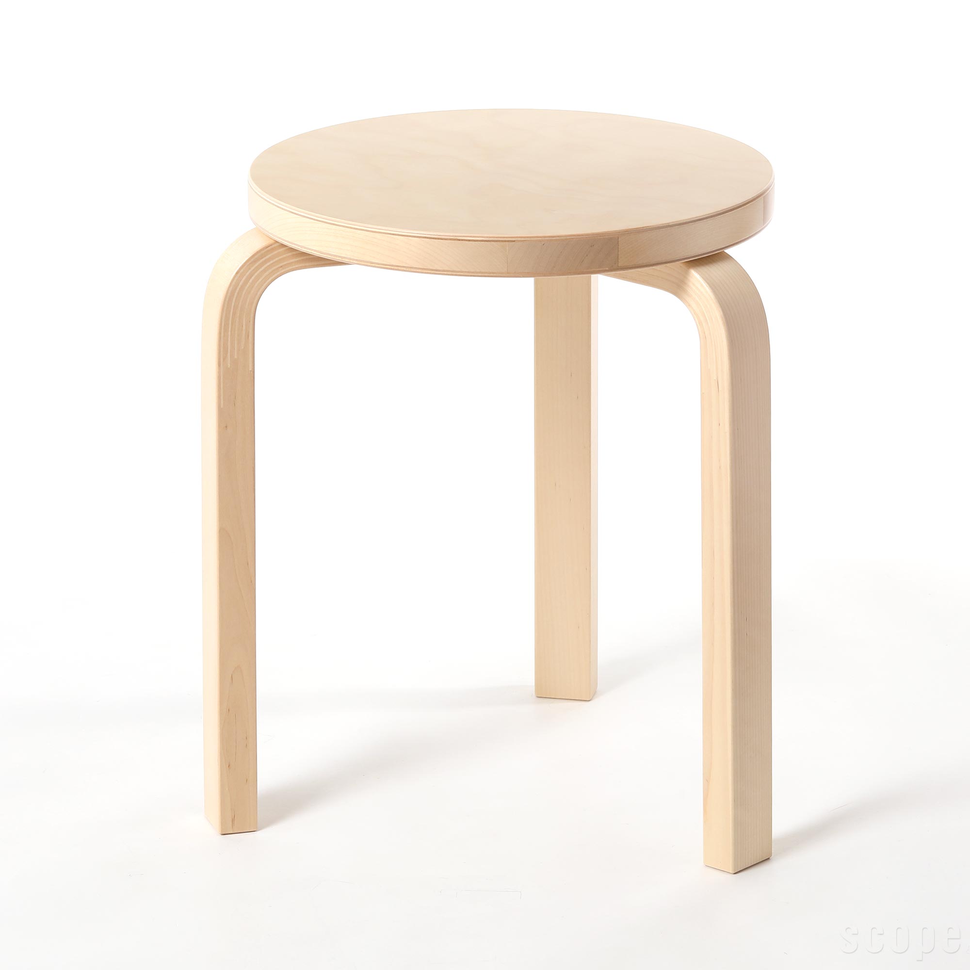 【1点購入につきアルテックノベルティプレゼント！】【0562】アルテック / スツール 60 3本脚 バーチ [Artek / Stool 60]