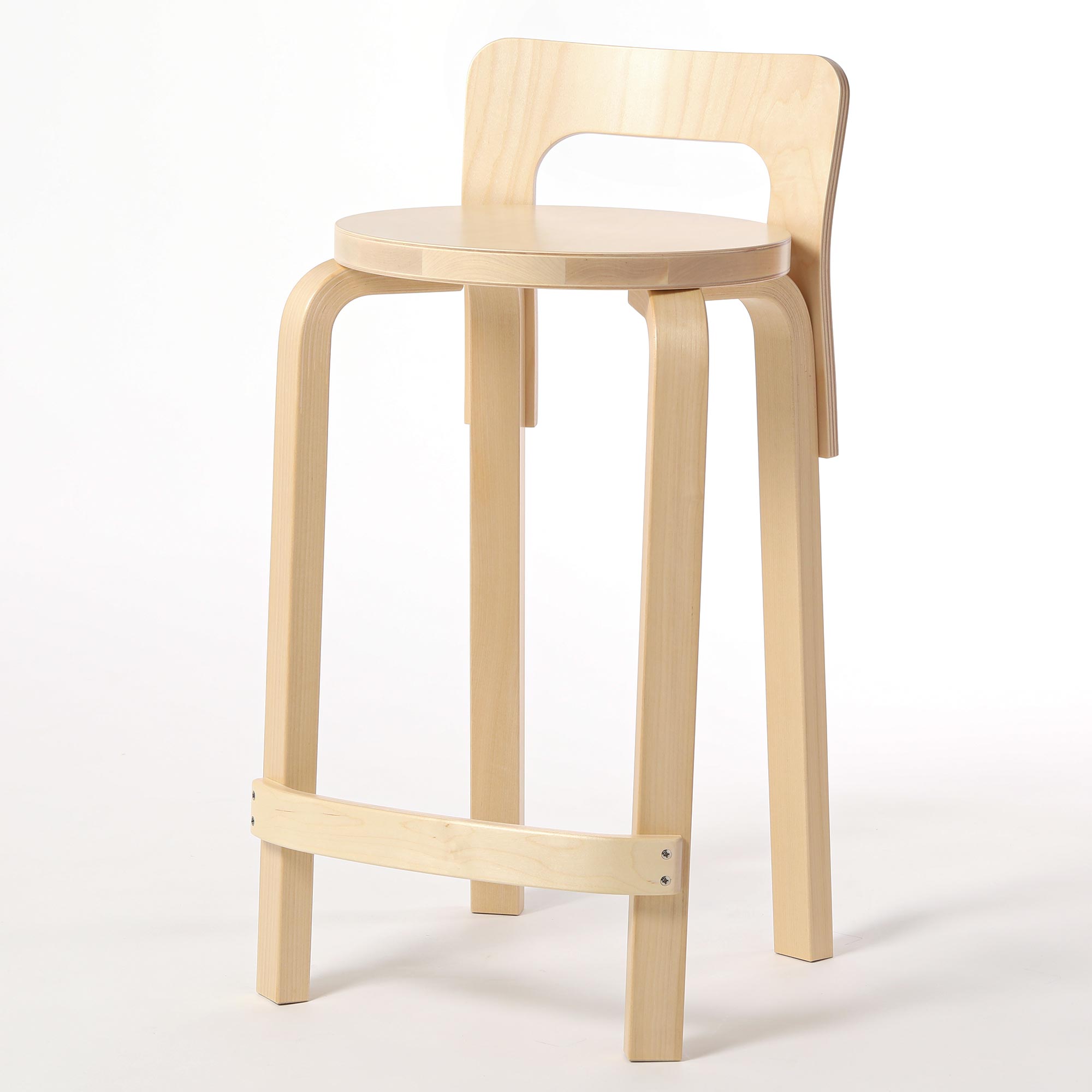 scope version.Rの【1点購入につきアルテックノベルティプレゼント！】【0356】アルテック / K65 ハイチェア ナチュラル ラッカー [Artek / High Chair K65](チェア・椅子)