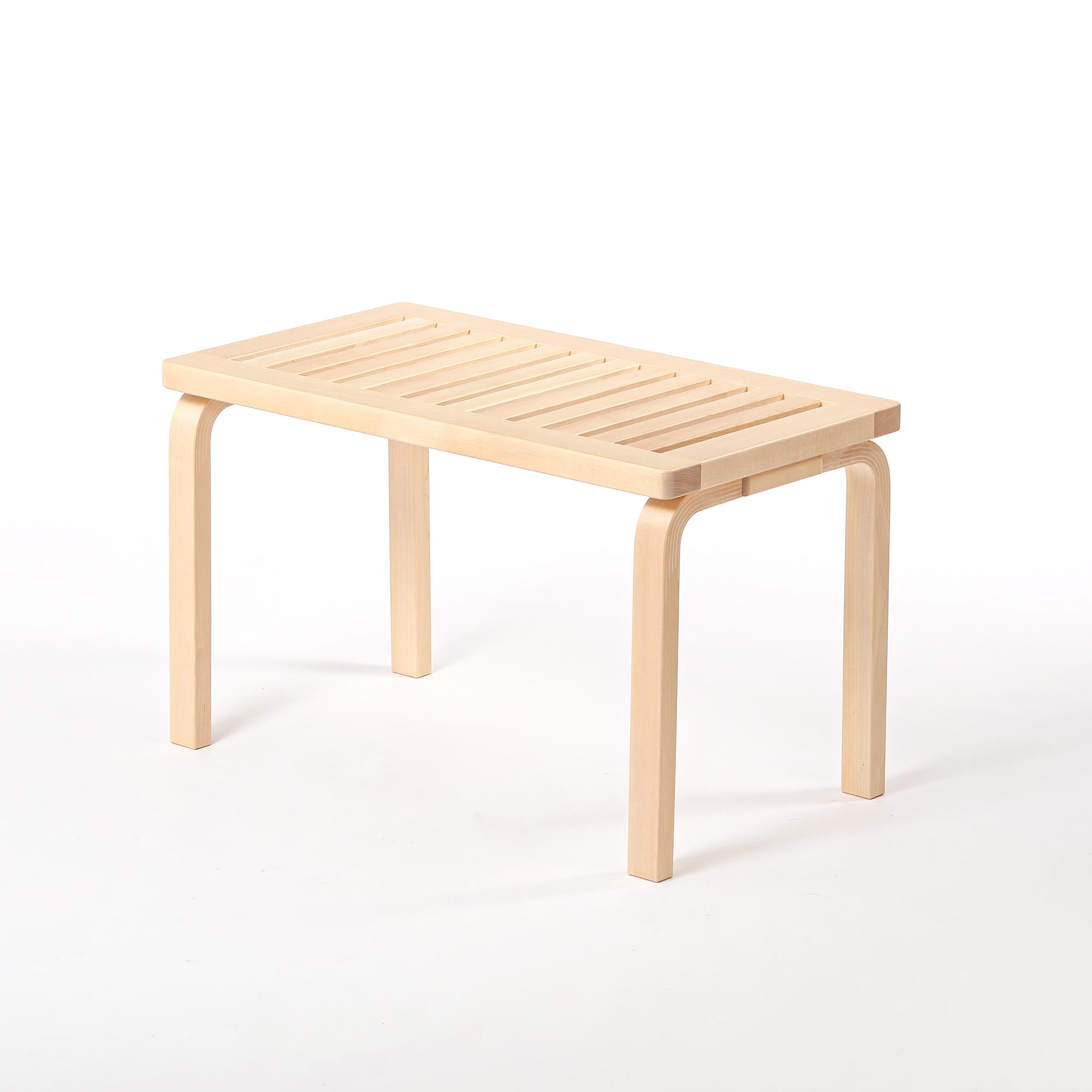 樂天商城 - 【1点購入につきアルテックノベルティプレゼント！】【0053】アルテック / 153B ベンチ スリット トップ ナチュラル ラッカー [artek]