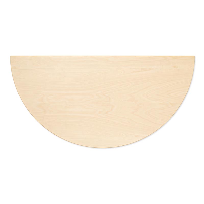 scope version.Rの【1点購入につきアルテックノベルティプレゼント！】【0134】アルテック / 95 テーブル 半円形 120cm ナチュラル ラッカー [Artek / 95 Table](テーブル)