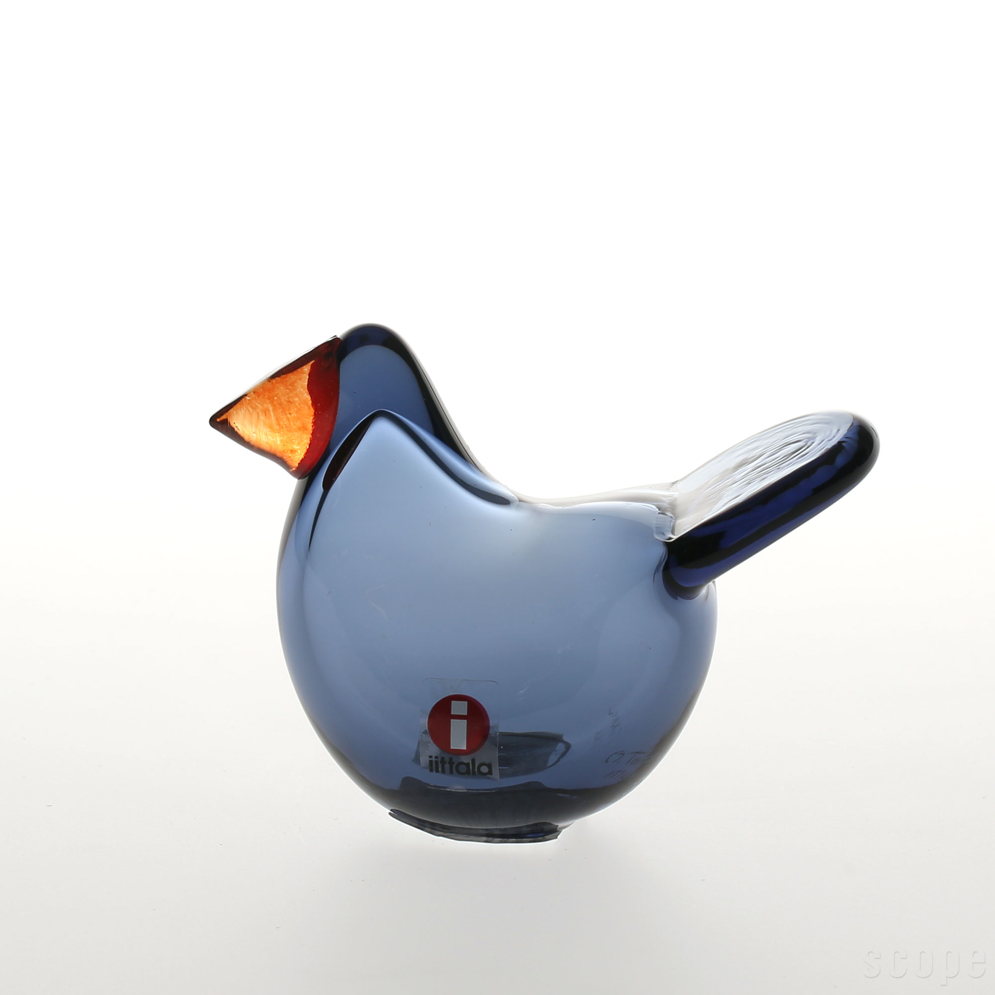 【0457】イッタラ / バード バイ オイバ トイッカ Sieppo レイン×レッド iittala / Birds by Oiva Toikka