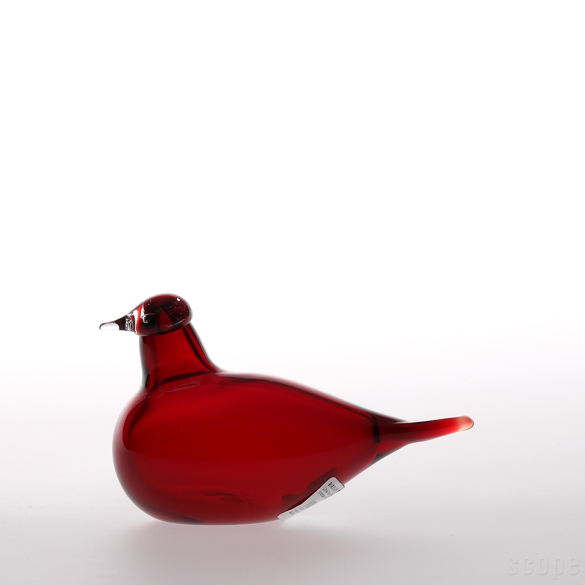 【1590】イッタラ / バード バイ オイバ トイッカ Little Tern クランベリー [iittala / Birds by Oiva Toikka]