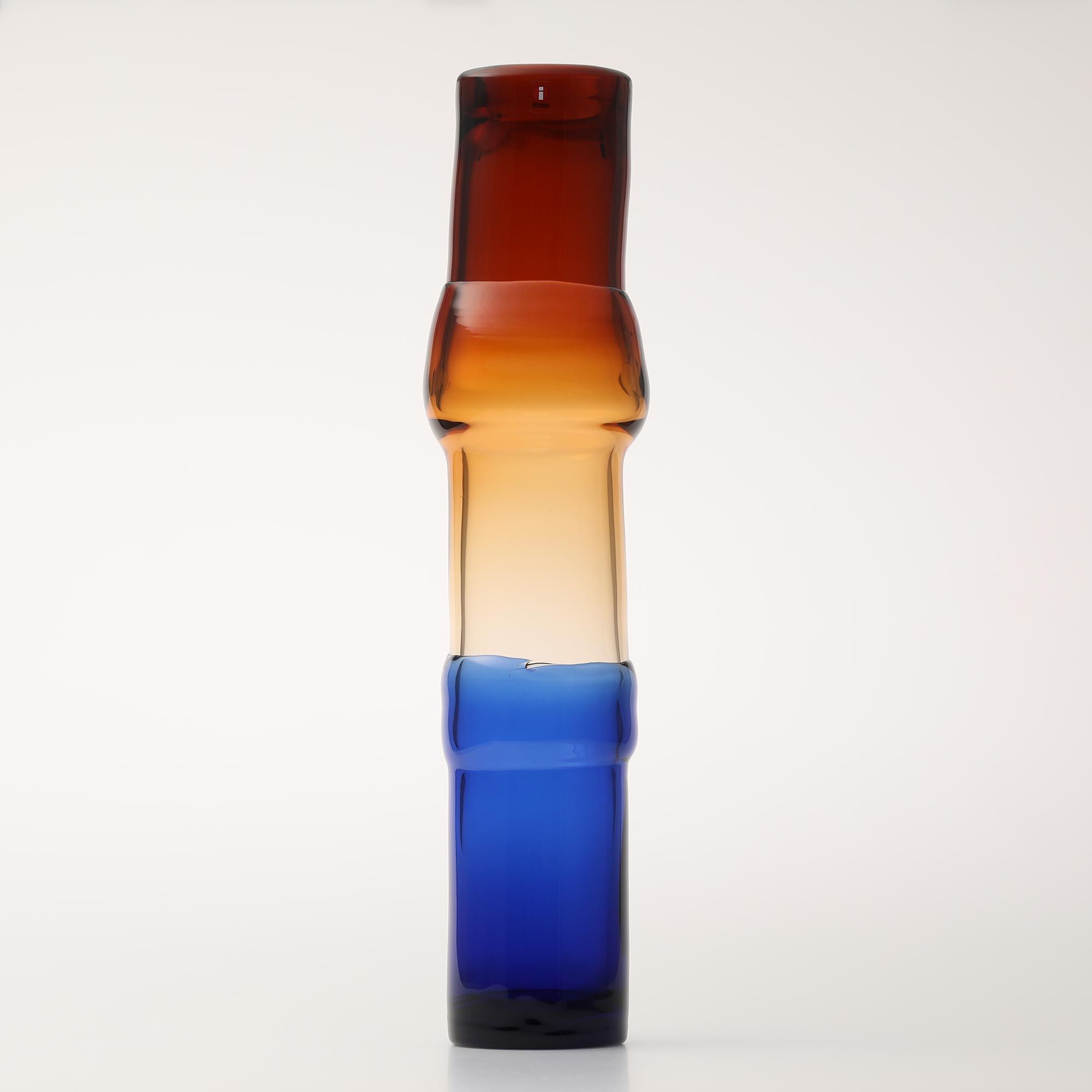 No.95ۥå / Bamboo vase 90x450mm desert-clear-ulblue [iittala]