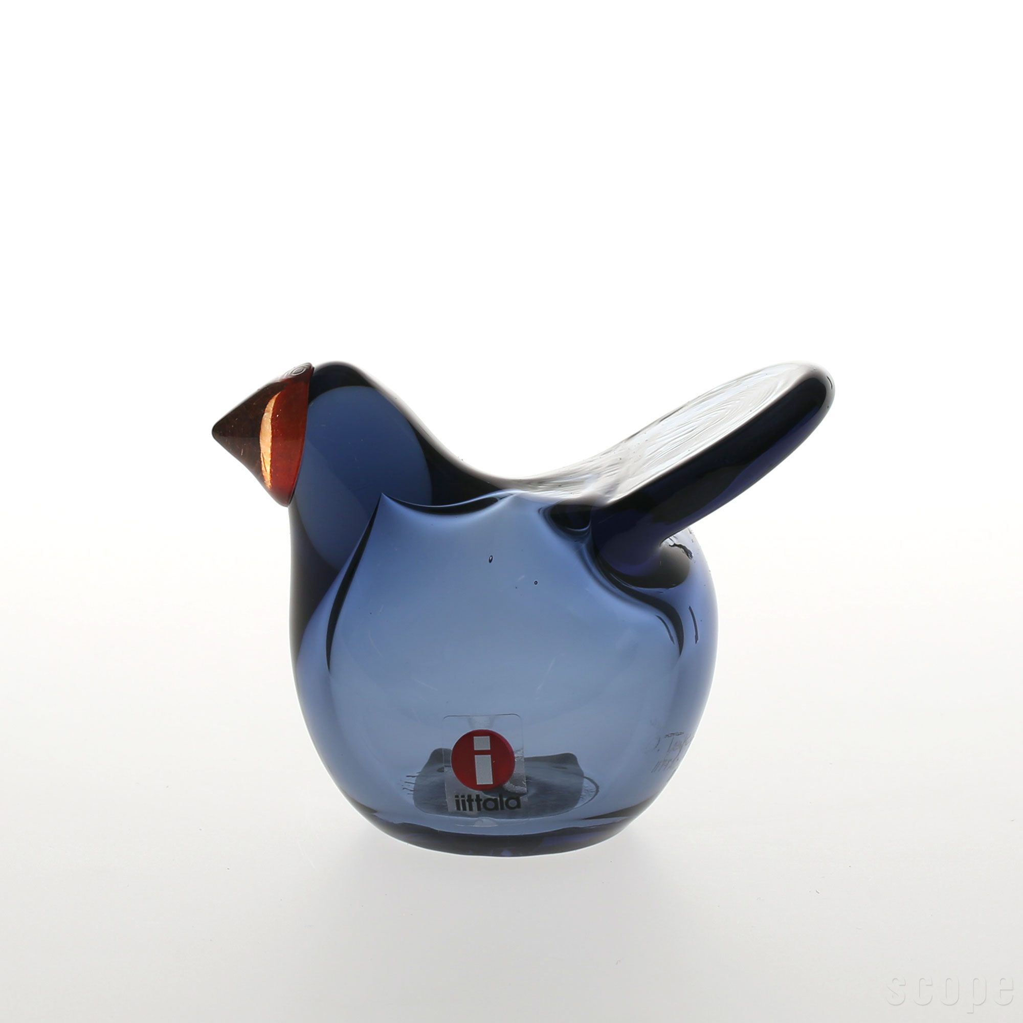 【期間限定価格】【0413】イッタラ / バード バイ オイバ トイッカ Sieppo レイン×レッド [iittala / Birds by Oiva Toikka]のサムネイル