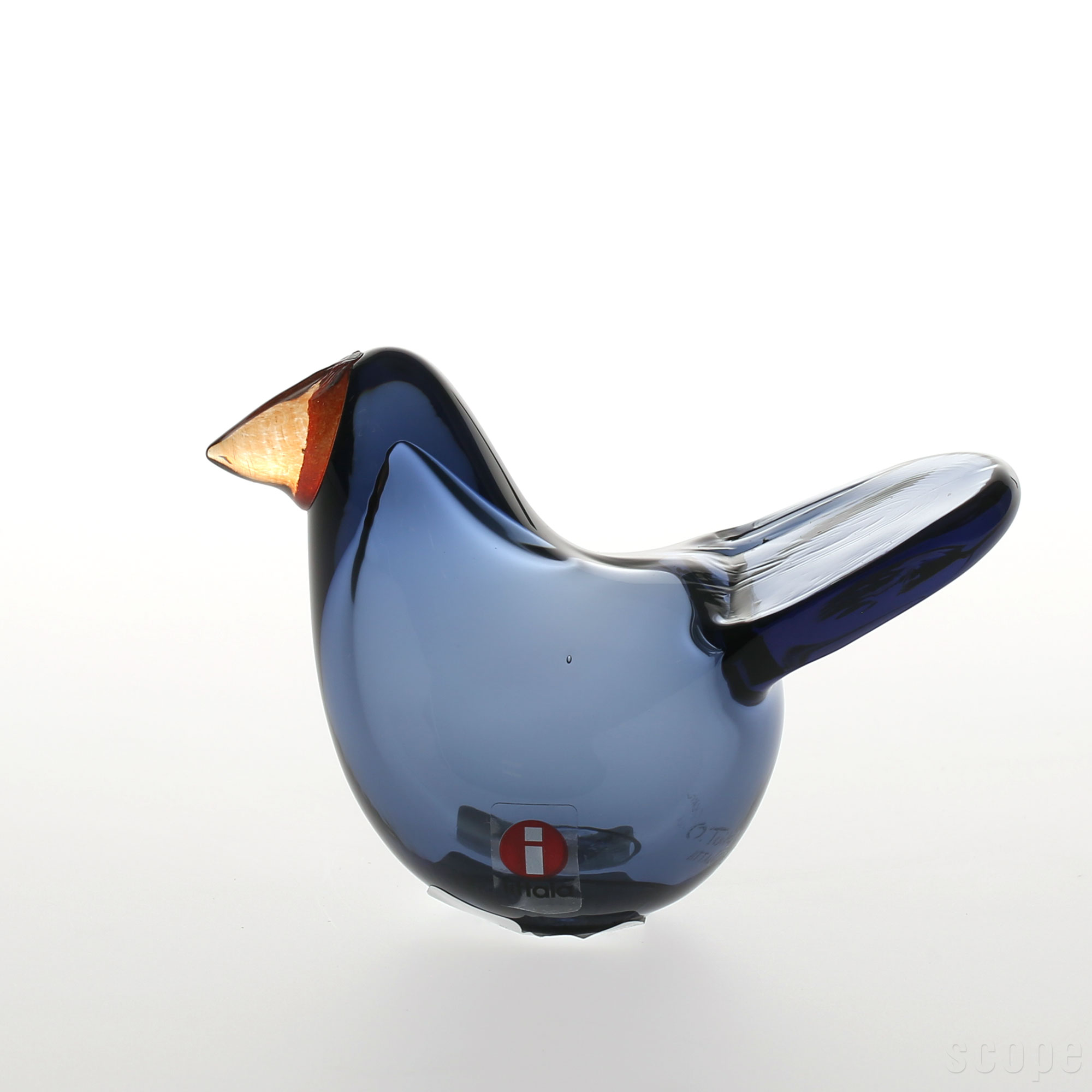 【期間限定価格】【0441】イッタラ / バード バイ オイバ トイッカ Sieppo レイン×レッド [iittala / Birds by Oiva Toikka]のサムネイル