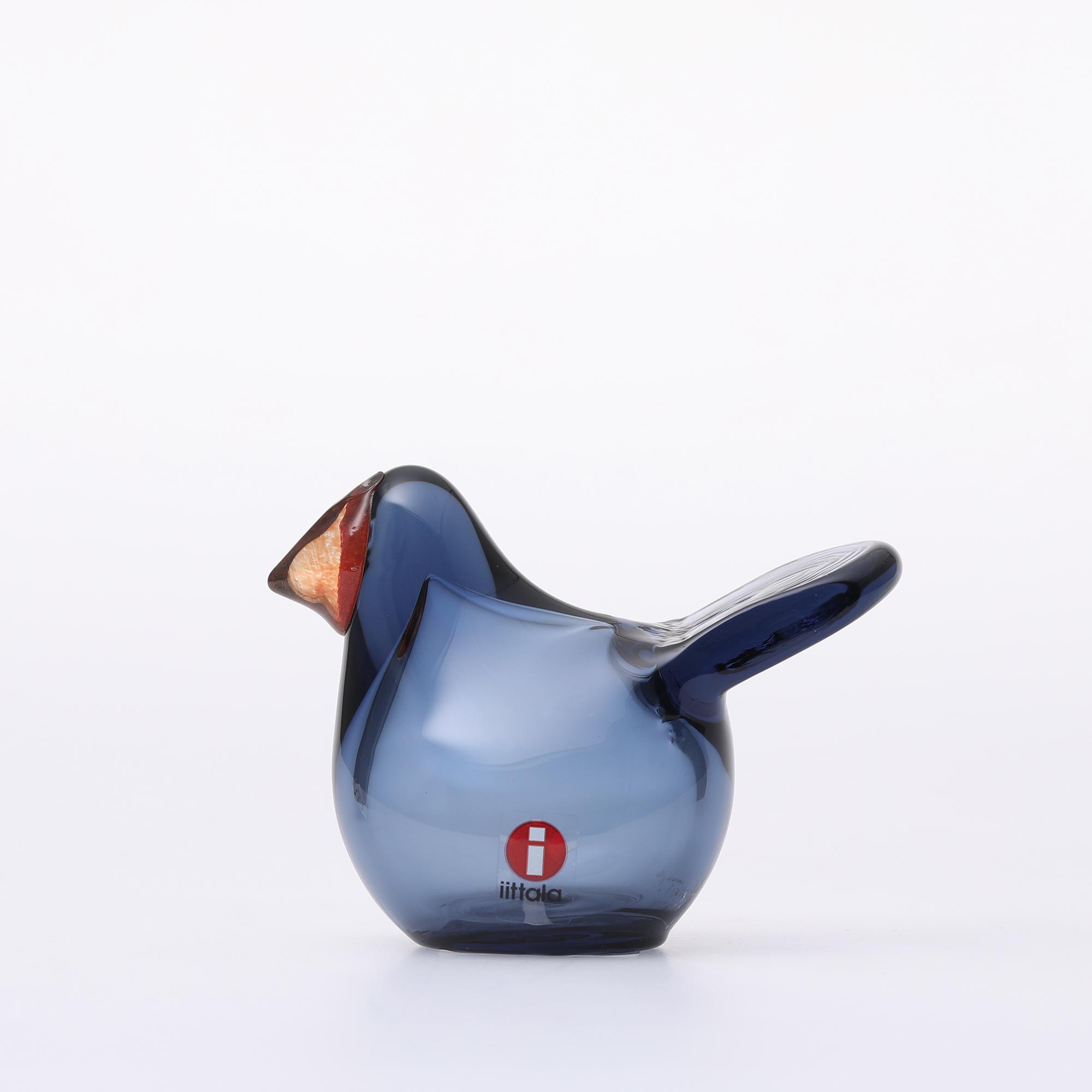 【0555】イッタラ / バード バイ オイバ トイッカ Sieppo レイン×レッド [iittala / Birds by Oiva Toikka]