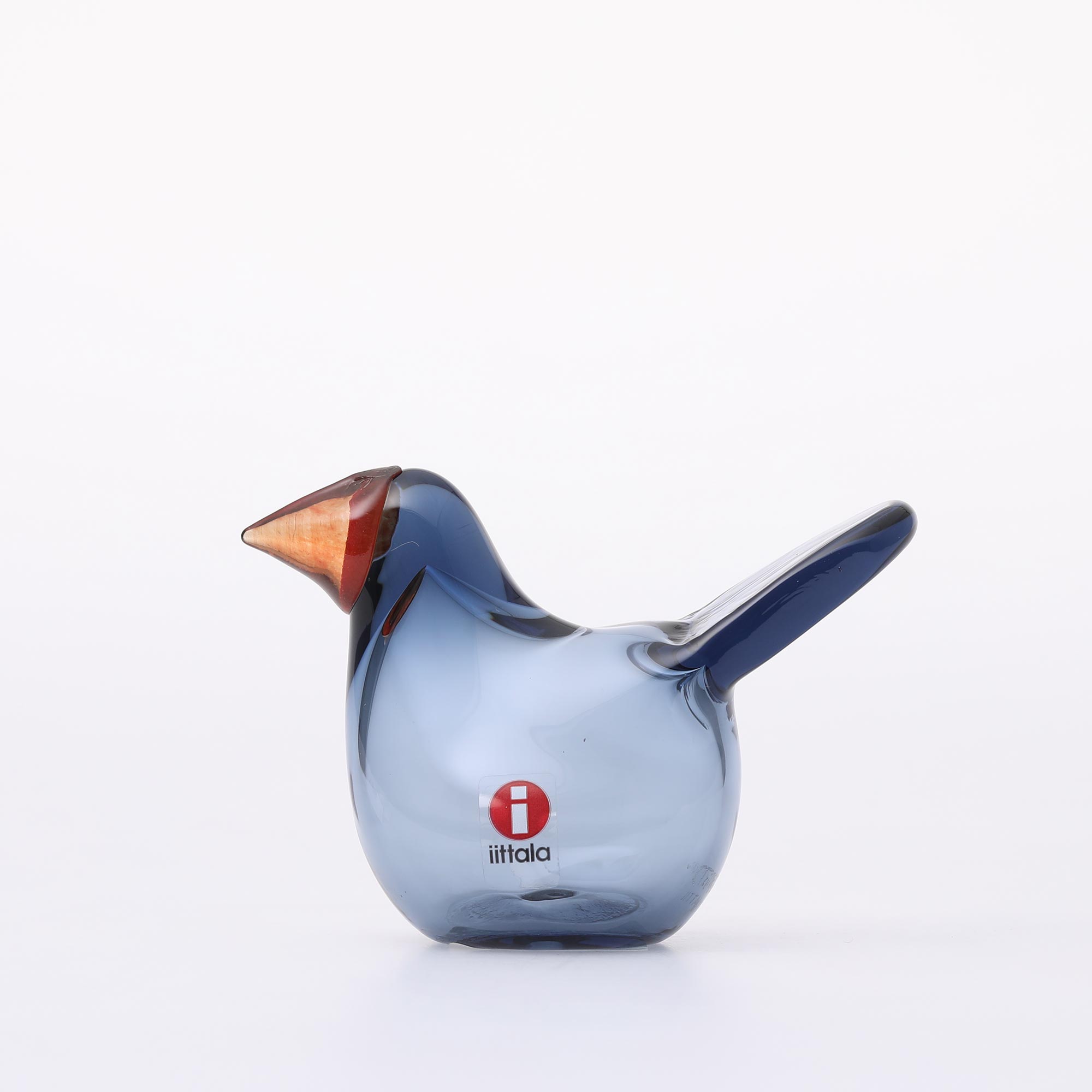 【0590】イッタラ / バード バイ オイバ トイッカ Sieppo レイン×レッド [iittala / Birds by Oiva Toikka](3)