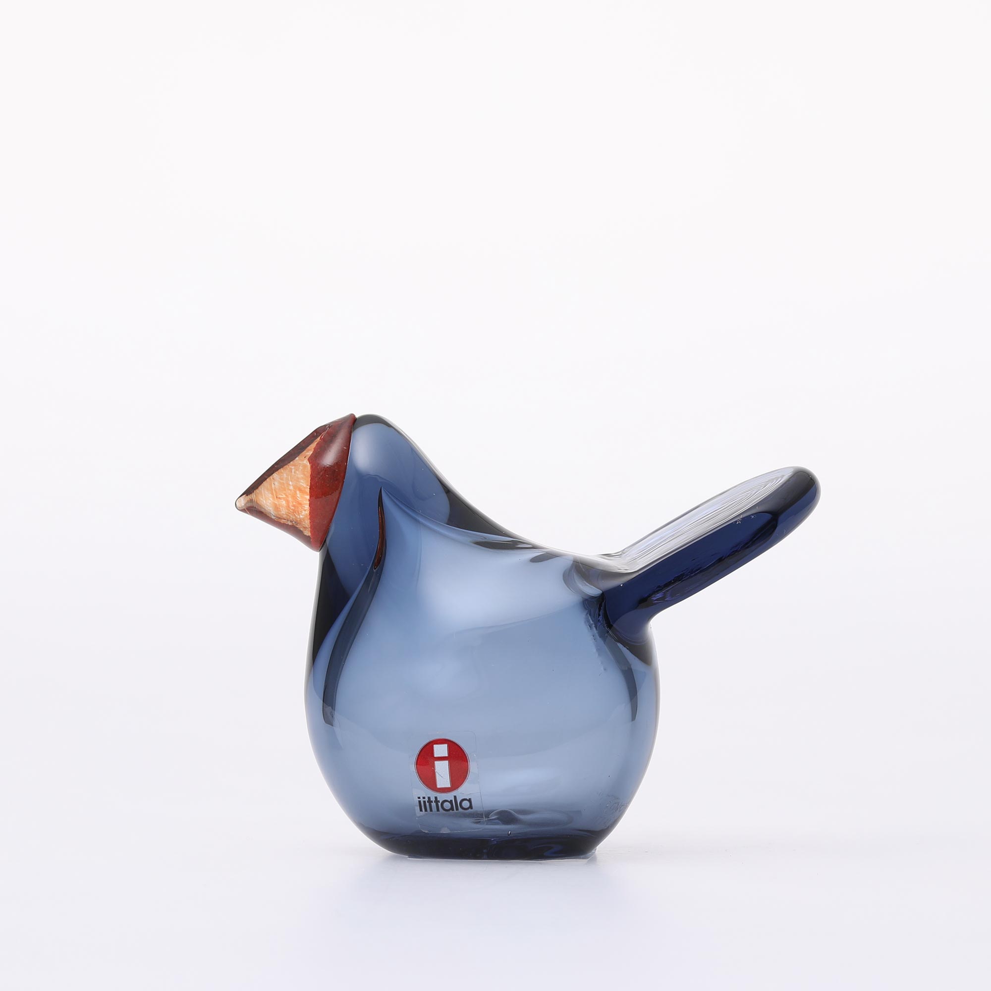 【0596】イッタラ / バード バイ オイバ トイッカ Sieppo レイン×レッド [iittala / Birds by Oiva Toikka]