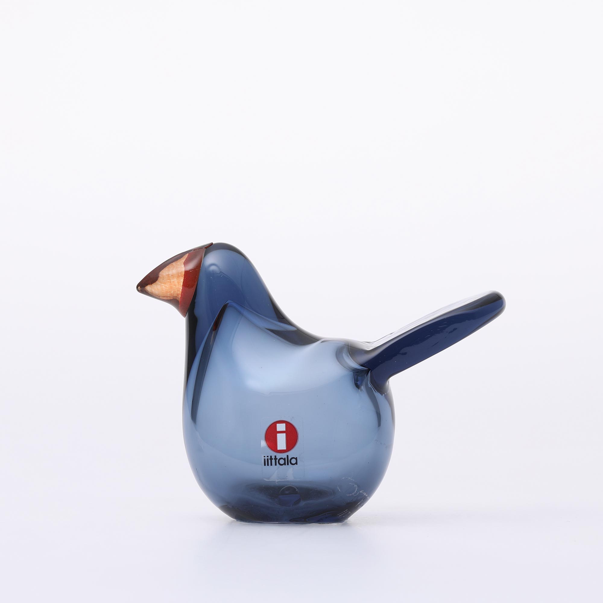 【0613】イッタラ / バード バイ オイバ トイッカ Sieppo レイン×レッド [iittala / Birds by Oiva Toikka]