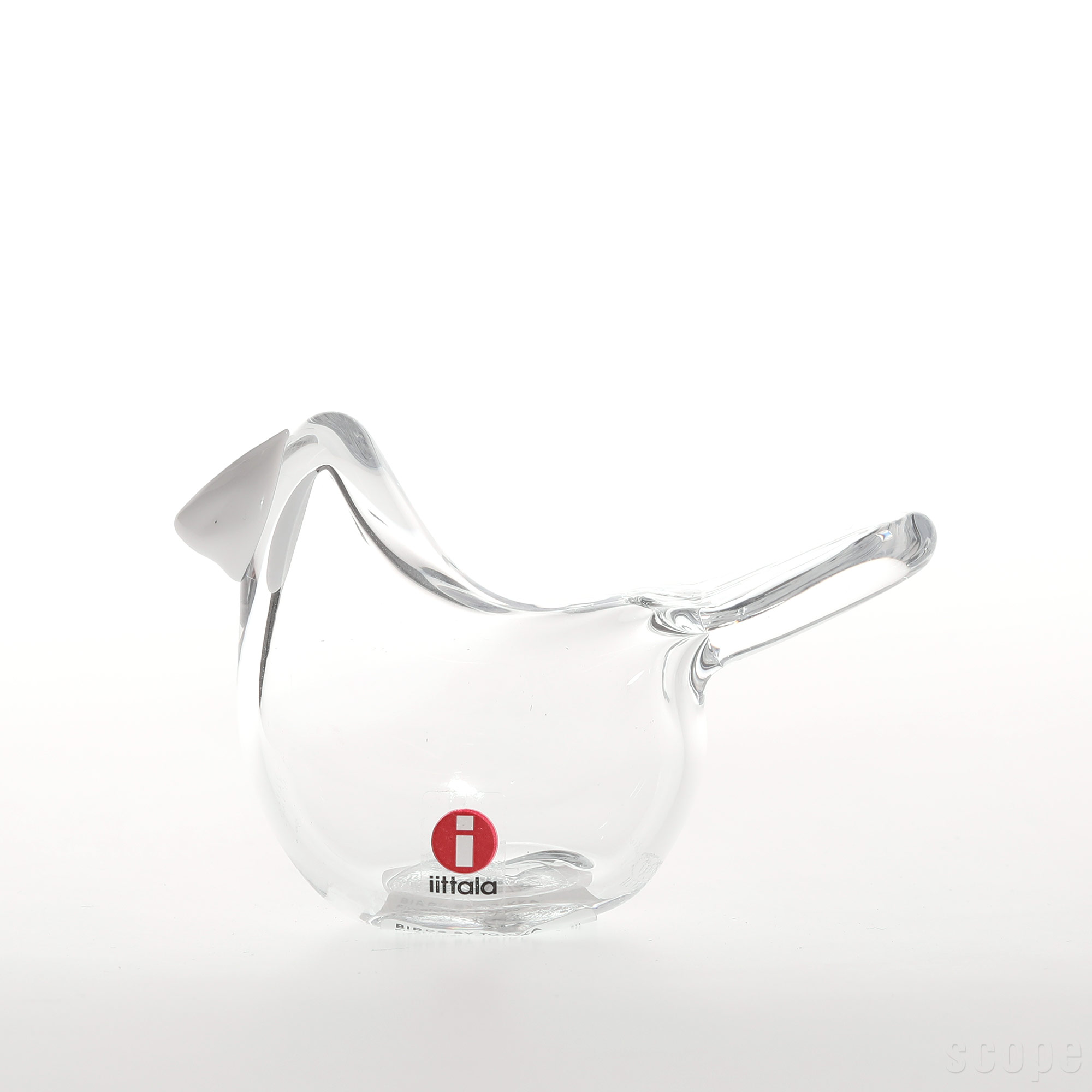 【0056】イッタラ / バード バイ オイバ トイッカ Sieppo クリア×ホワイト [iittala / Birds by Oiva Toikka](3)