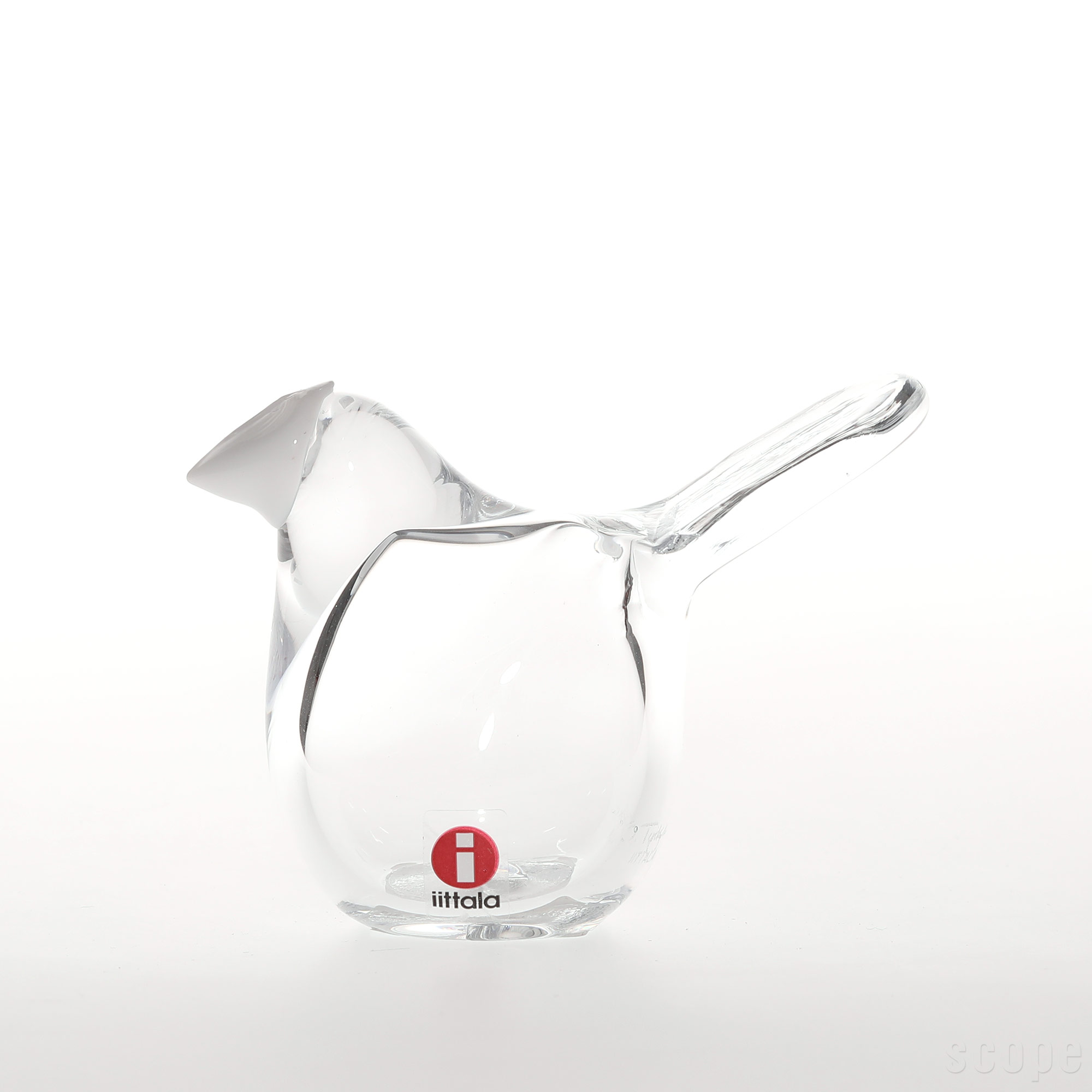 【0058】イッタラ / バード バイ オイバ トイッカ Sieppo クリア×ホワイト [iittala / Birds by Oiva Toikka]