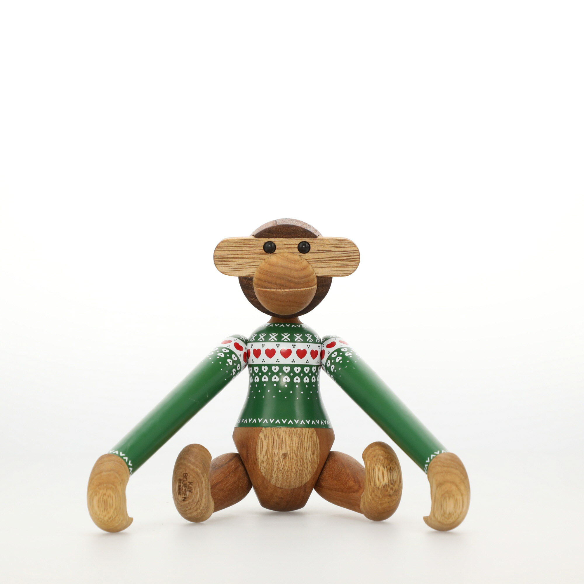 スペック 材質 チーク、リンバ（オイル仕上げ） 寸法 両腕、両脚を下げた状態： 約W160×D60×H190mm（腕を上げた場合：H255mm） / 約190g / 座高：約H138mm 生産 Made in Denmark 備考 首、肩×...