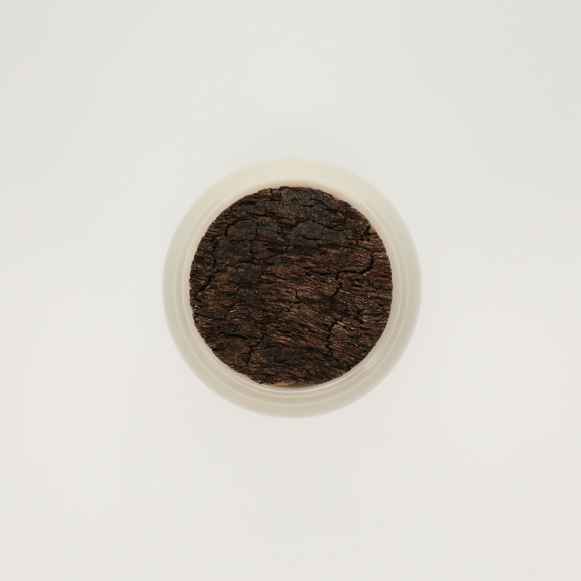 【4943】スコープ / キッチンツールキャニスター 75mm 樽 グレー 鬼皮コルク付 [SCOPE]