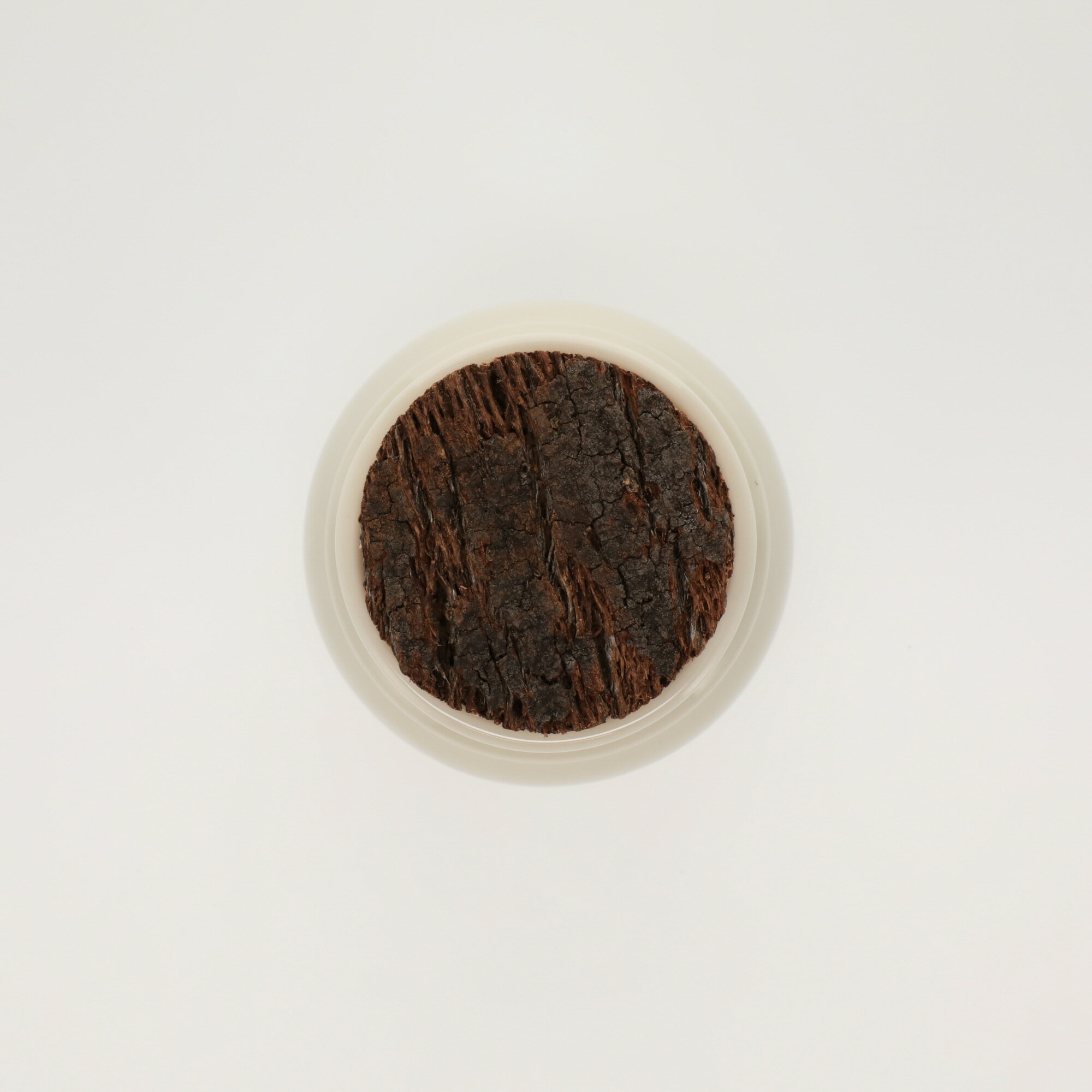 【4960】スコープ / キッチンツールキャニスター 75mm 樽 グレー 鬼皮コルク付 [SCOPE]