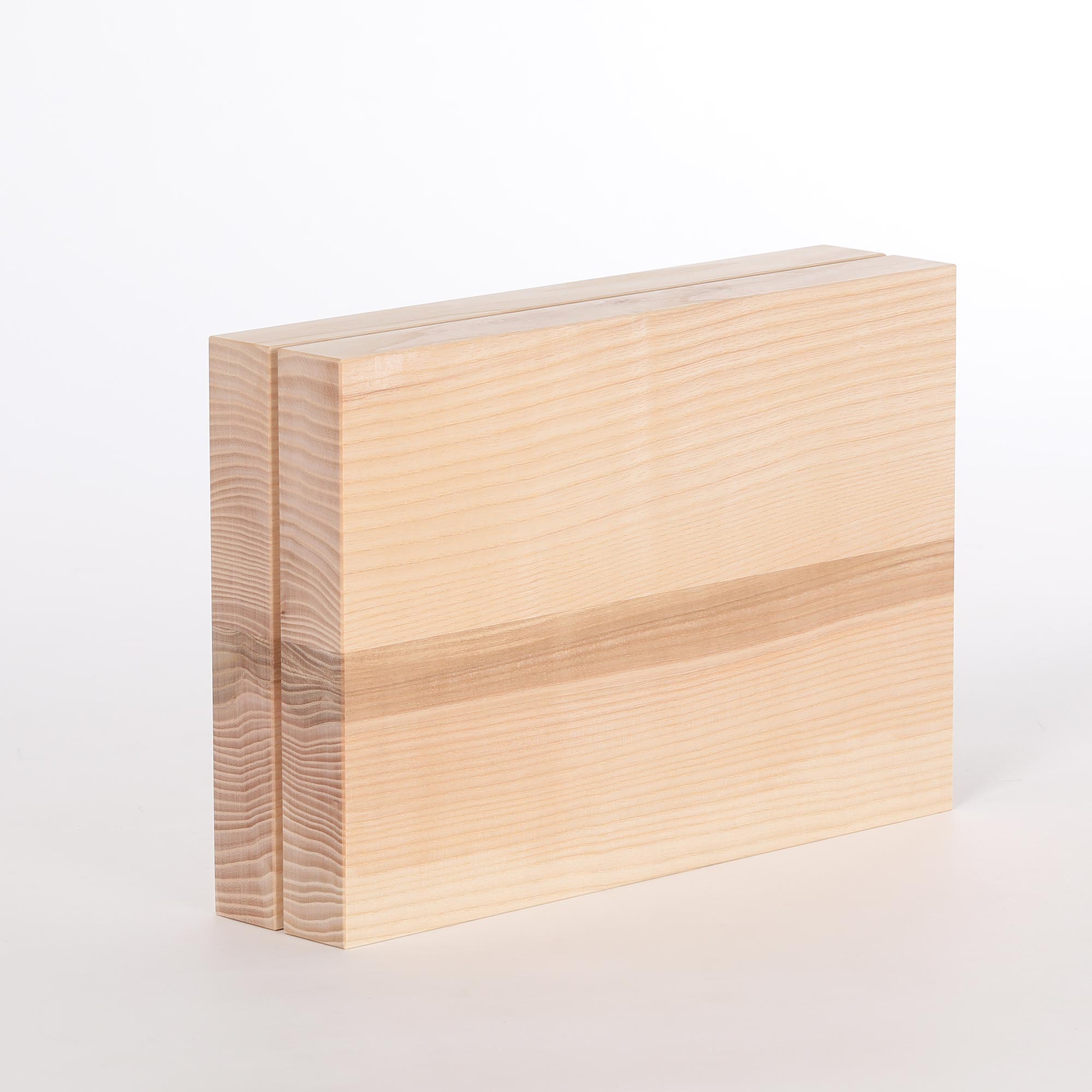 【0032】サイドバイサイド / ナイフブロック Timber Twin 鉋仕上げ [SIDE BY SIDE]