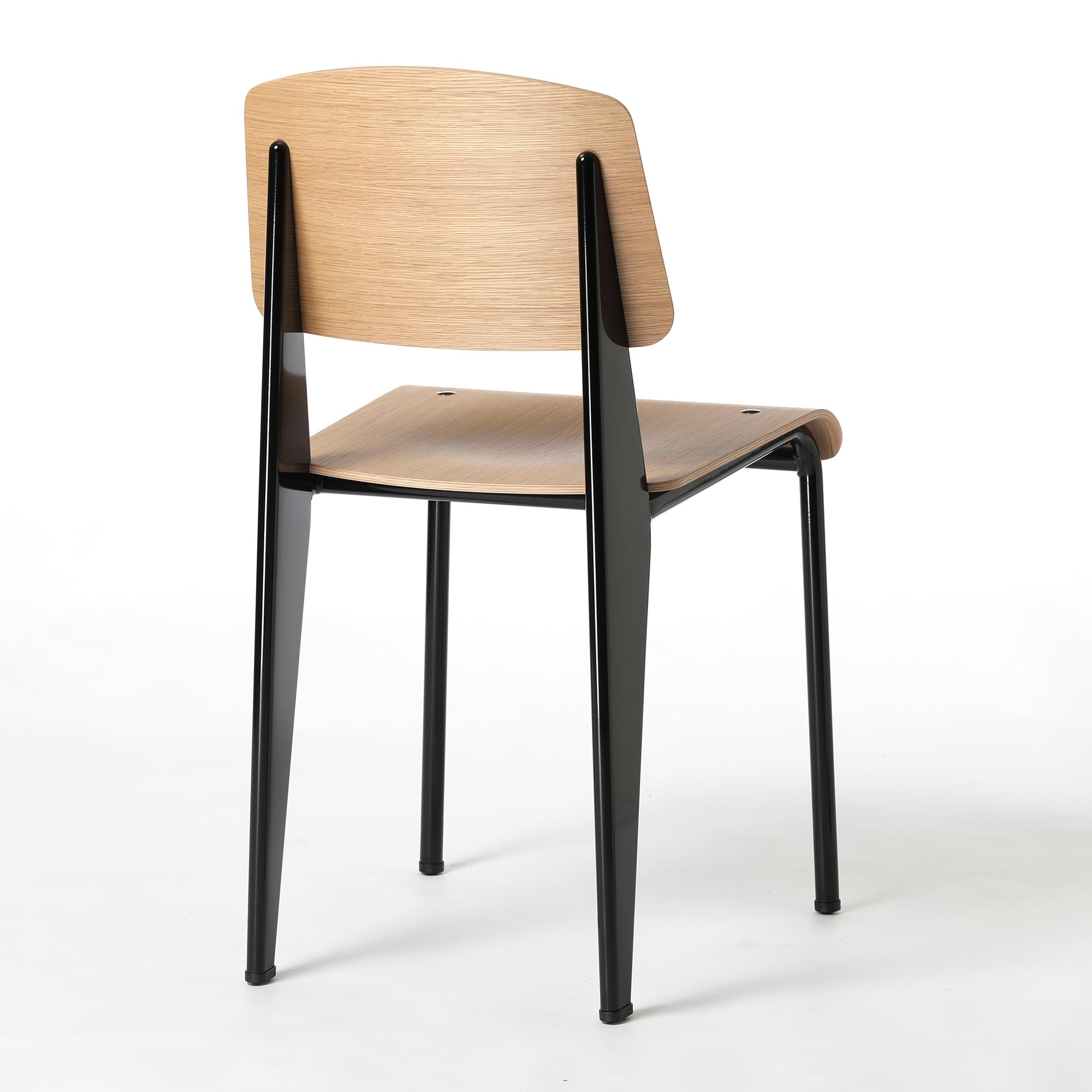 【0017】ヴィトラ / スタンダード ナチュラルオーク×ディープブラック [Vitra / Standard Chair]