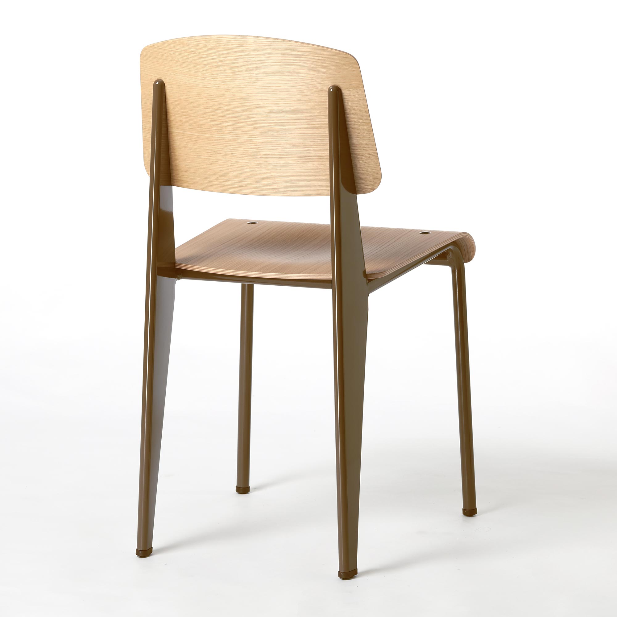 【0032】ヴィトラ / スタンダード ナチュラルオーク×コーヒー [Vitra / Standard Chair]