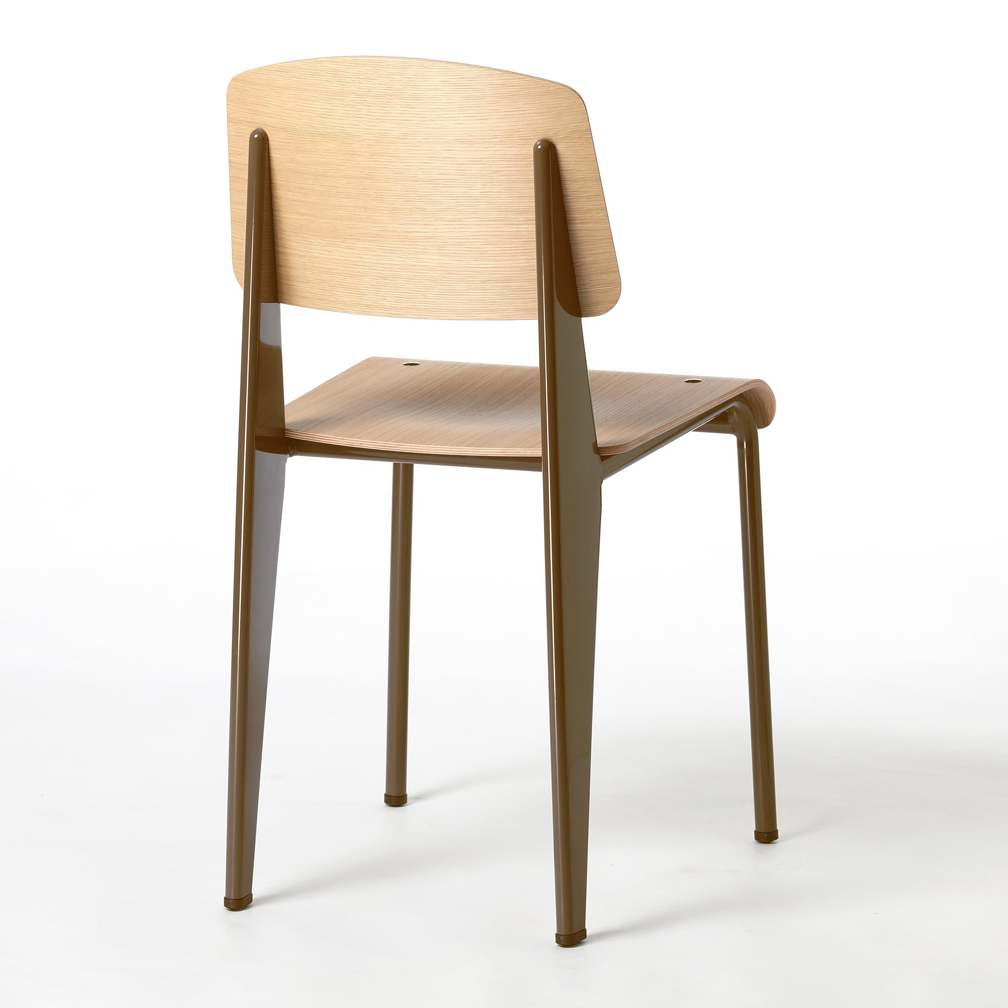 【0034】ヴィトラ / スタンダード ナチュラルオーク×コーヒー [Vitra / Standard Chair]