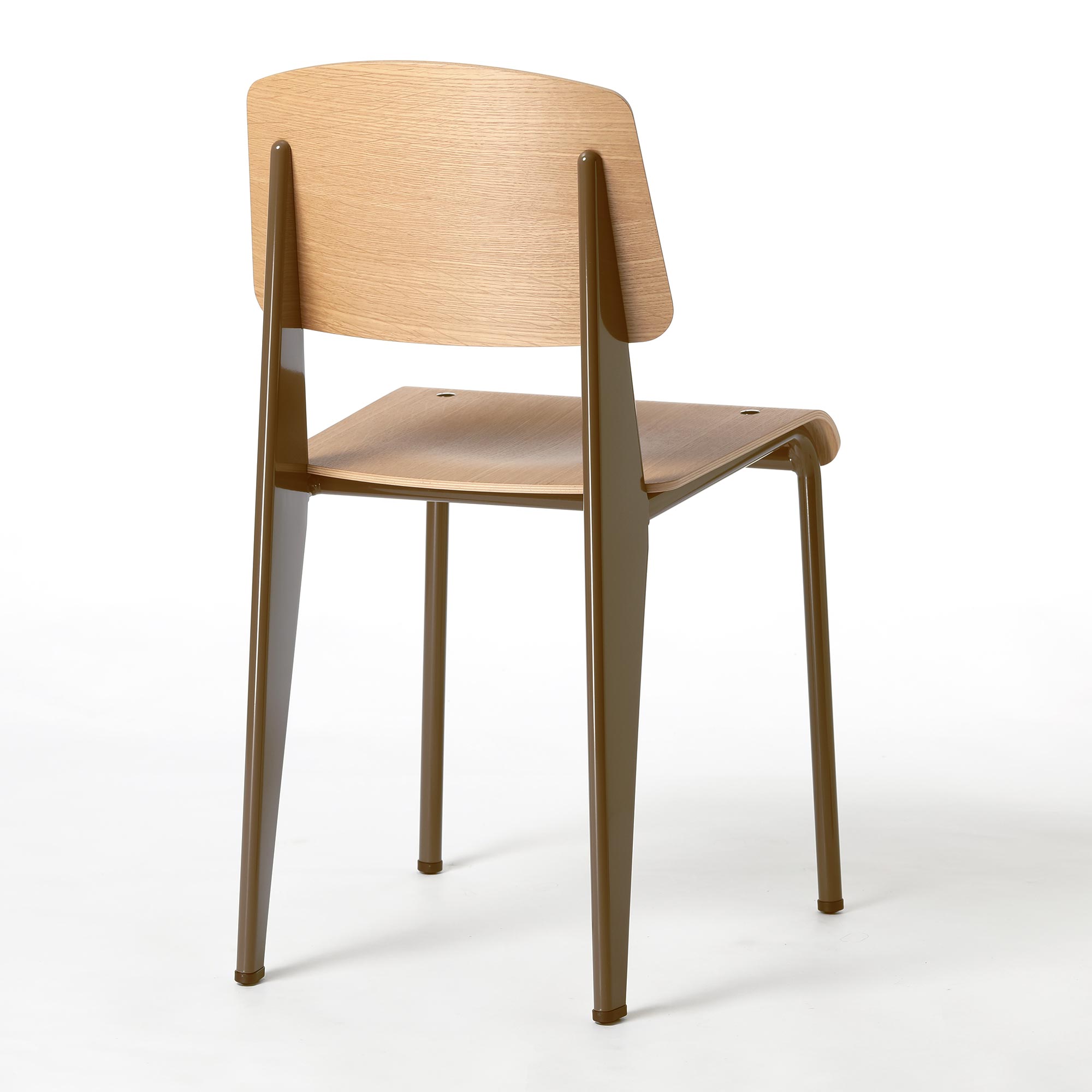 【0054】ヴィトラ / スタンダード ナチュラルオーク×コーヒー [Vitra / Standard Chair]