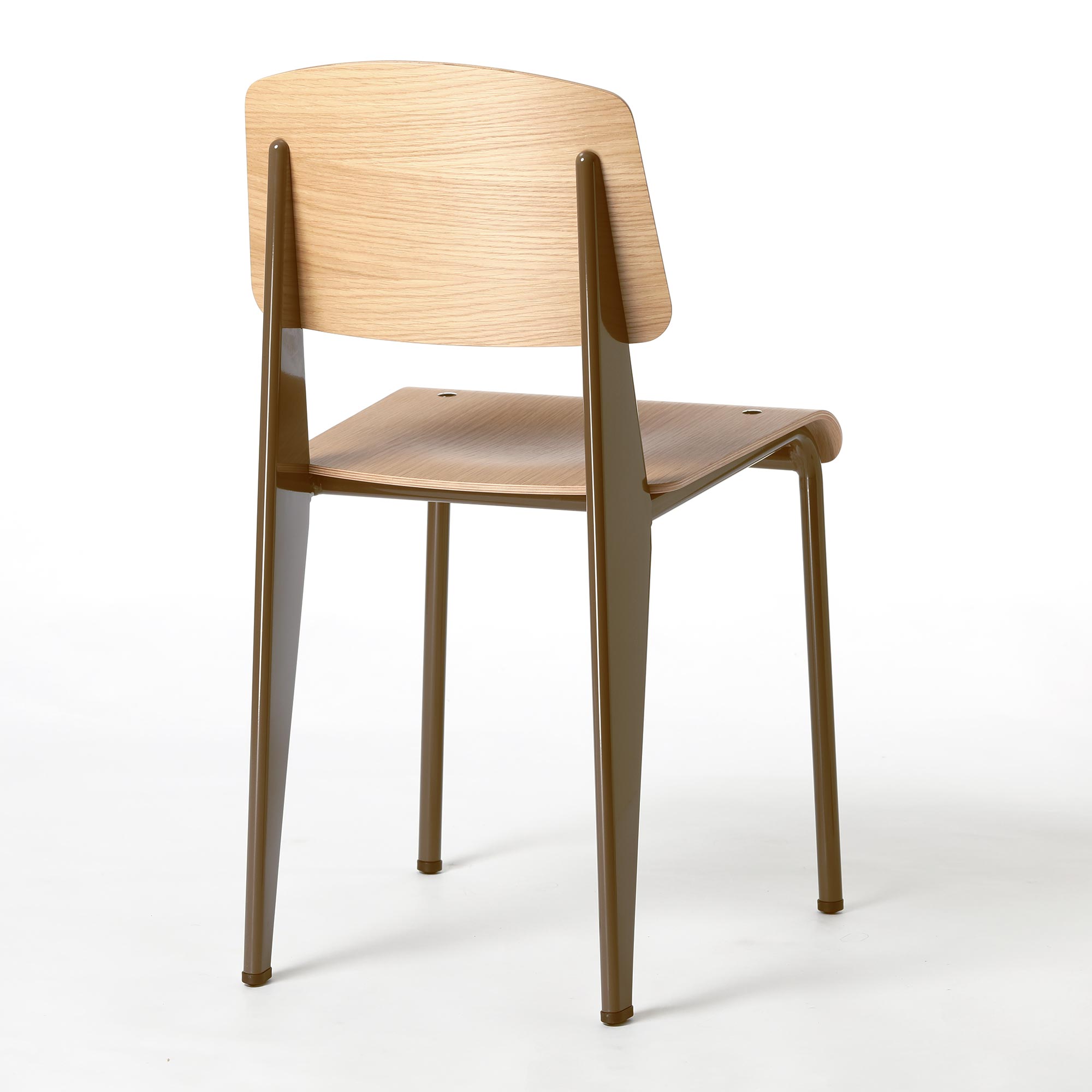 【0056】ヴィトラ / スタンダード ナチュラルオーク×コーヒー [Vitra / Standard Chair]