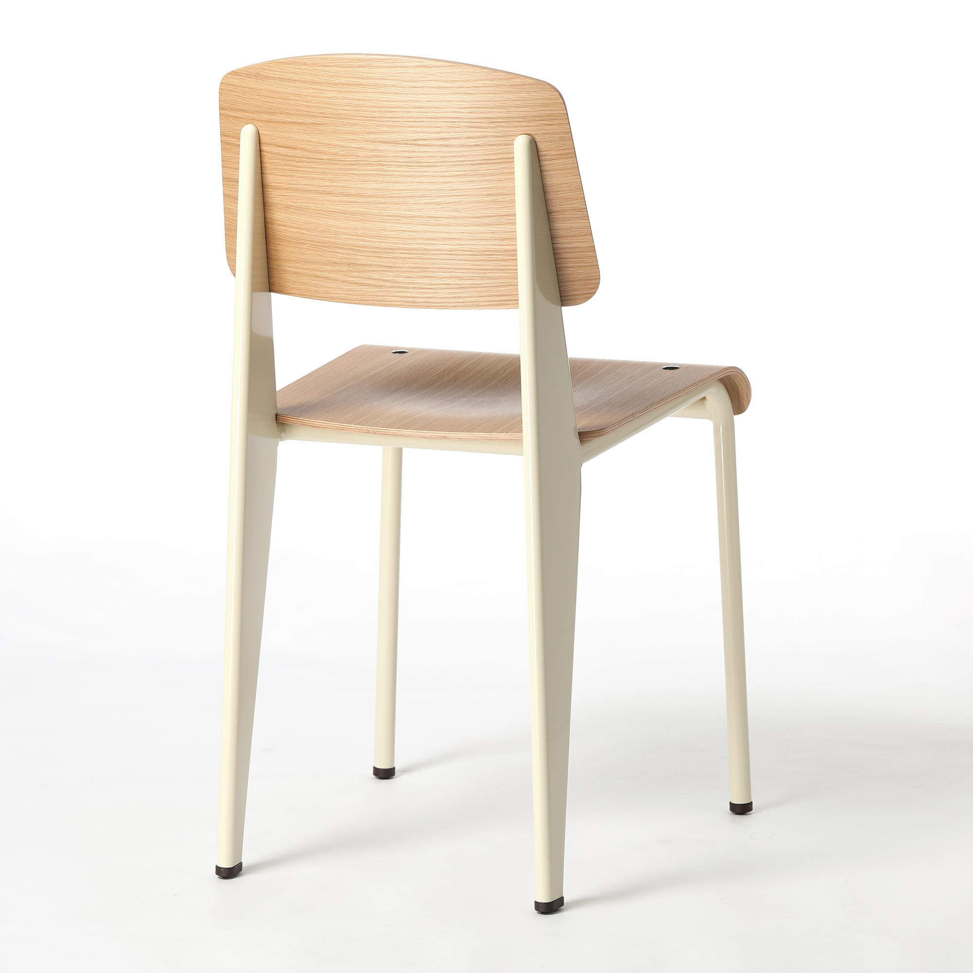 【0019】ヴィトラ / スタンダード ナチュラルオーク×エクリュ [Vitra / Standard Chair]