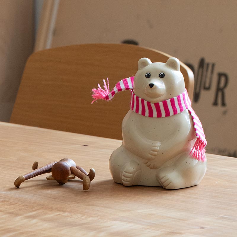 PLASTEP Polar Bear Money Box シロクマ貯金箱