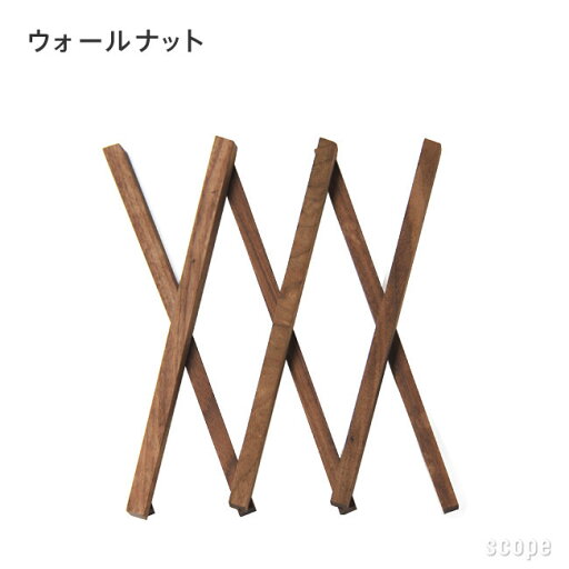 サイド バイ サイド / 鍋敷き S [SIDE BY SIDE Extendable trivet 木製]