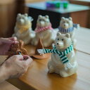 MK Tresmer Polar Bear Money Box マフラー付き (シロクマ 貯金箱)