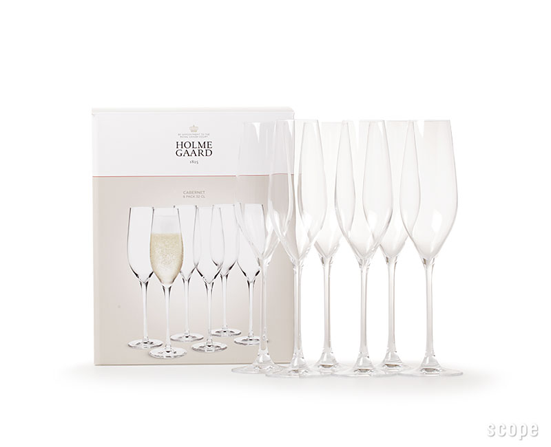 ホルムガード / カベルネ シャンパングラス 6個セット 箱入り [Holmegaard / Cabernet]のサムネイル