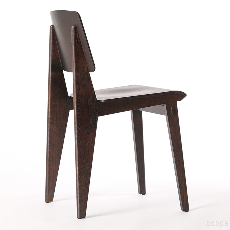 【0015】ヴィトラ / シェーズ トゥ ボワ ダークオーク [Vitra / Chaise Tout Bois]