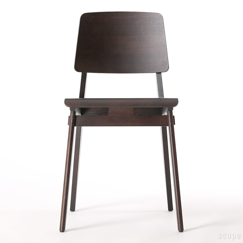 【0012】ヴィトラ / シェーズ トゥ ボワ ダークオーク [Vitra / Chaise Tout Bois]