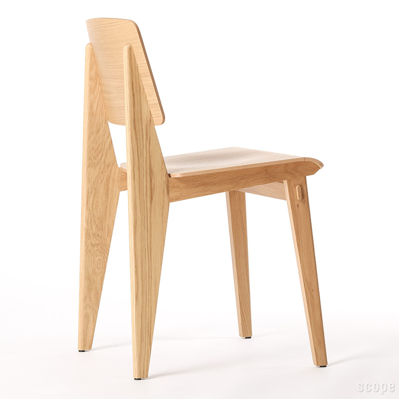 【0020】ヴィトラ / シェーズ トゥ ボワ ナチュラルオーク [Vitra / Chaise Tout Bois]