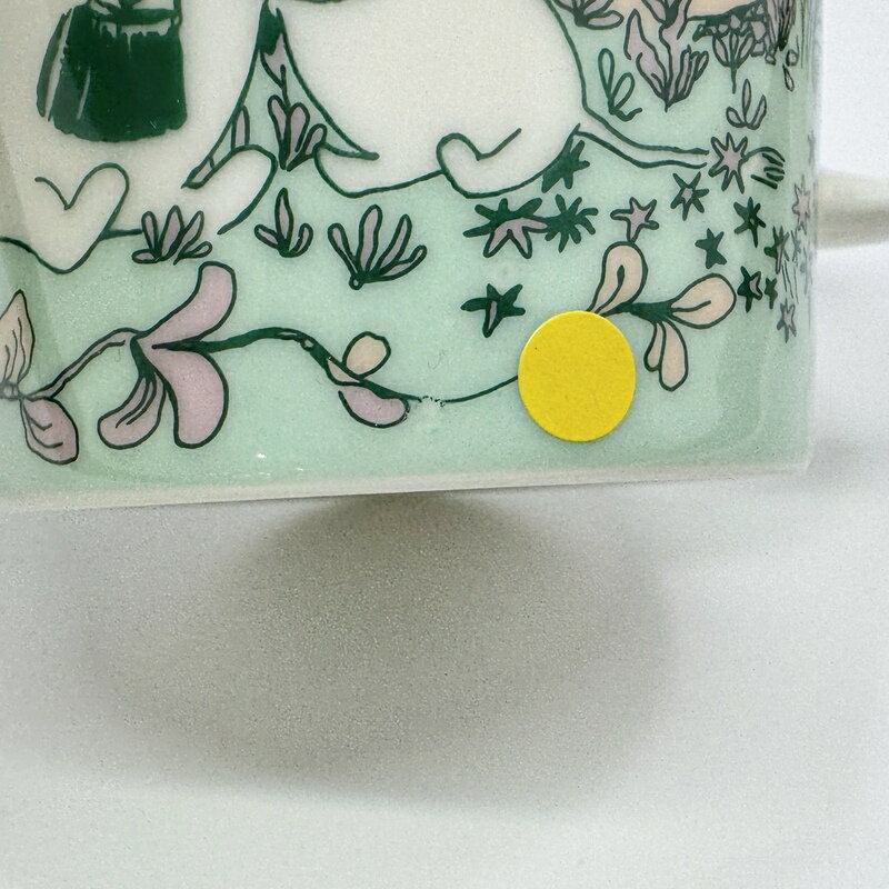 【ワケあり ★★★★】 アラビア / ムーミンズ デイ マグ 0.3L 2025 + cani スプーン小さじ1/2 ゴールド付き 0001 [ Arabia Moomin's Day mug ]