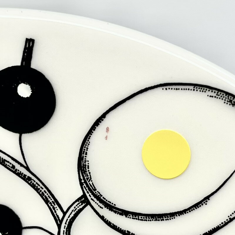 【ワケあり ★★★★】 アラビア / パラティッシ プレート14cm ブラック 0027 [arabia paratiisi]